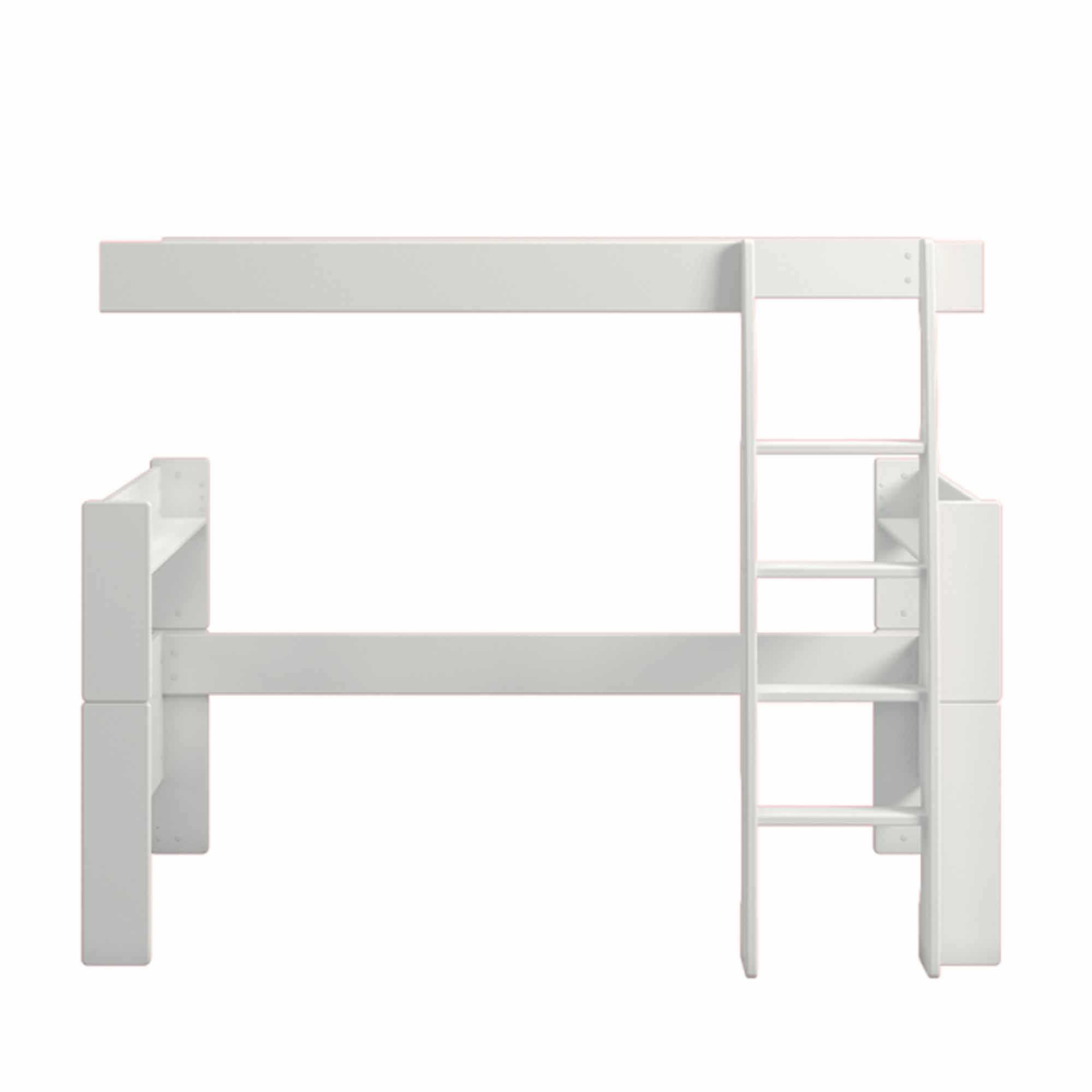 Steens for Kids Single Bed to High Sleeper Extension Kit White