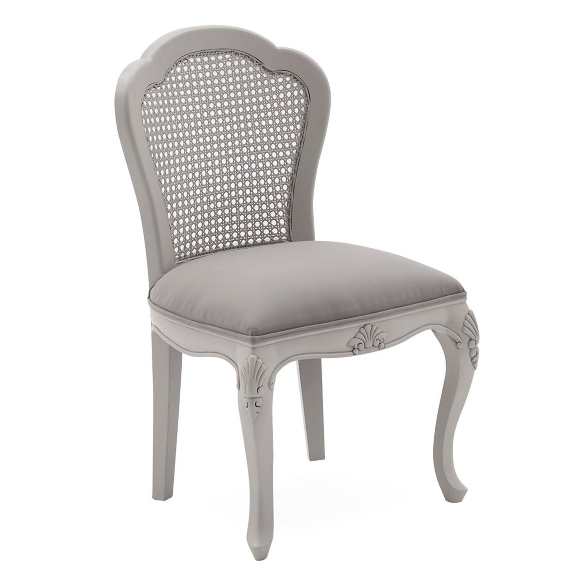 aisling bedroom chair with fabric seat pad