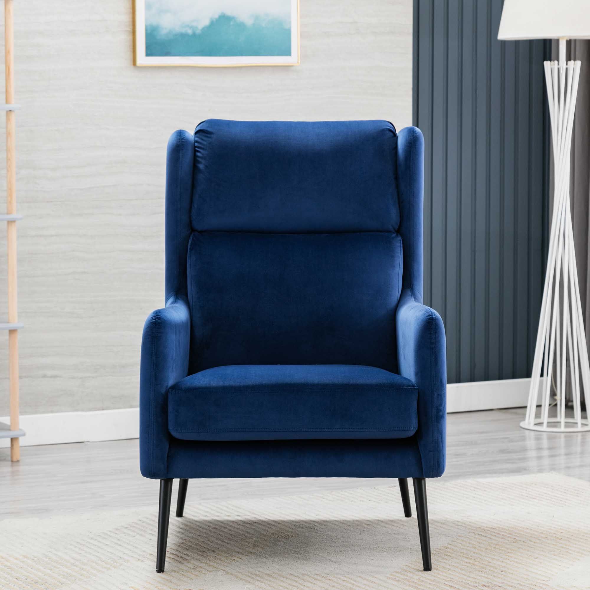 Larossa Armchair Fabric Royal Blue - Occasional Chairs - Meubles