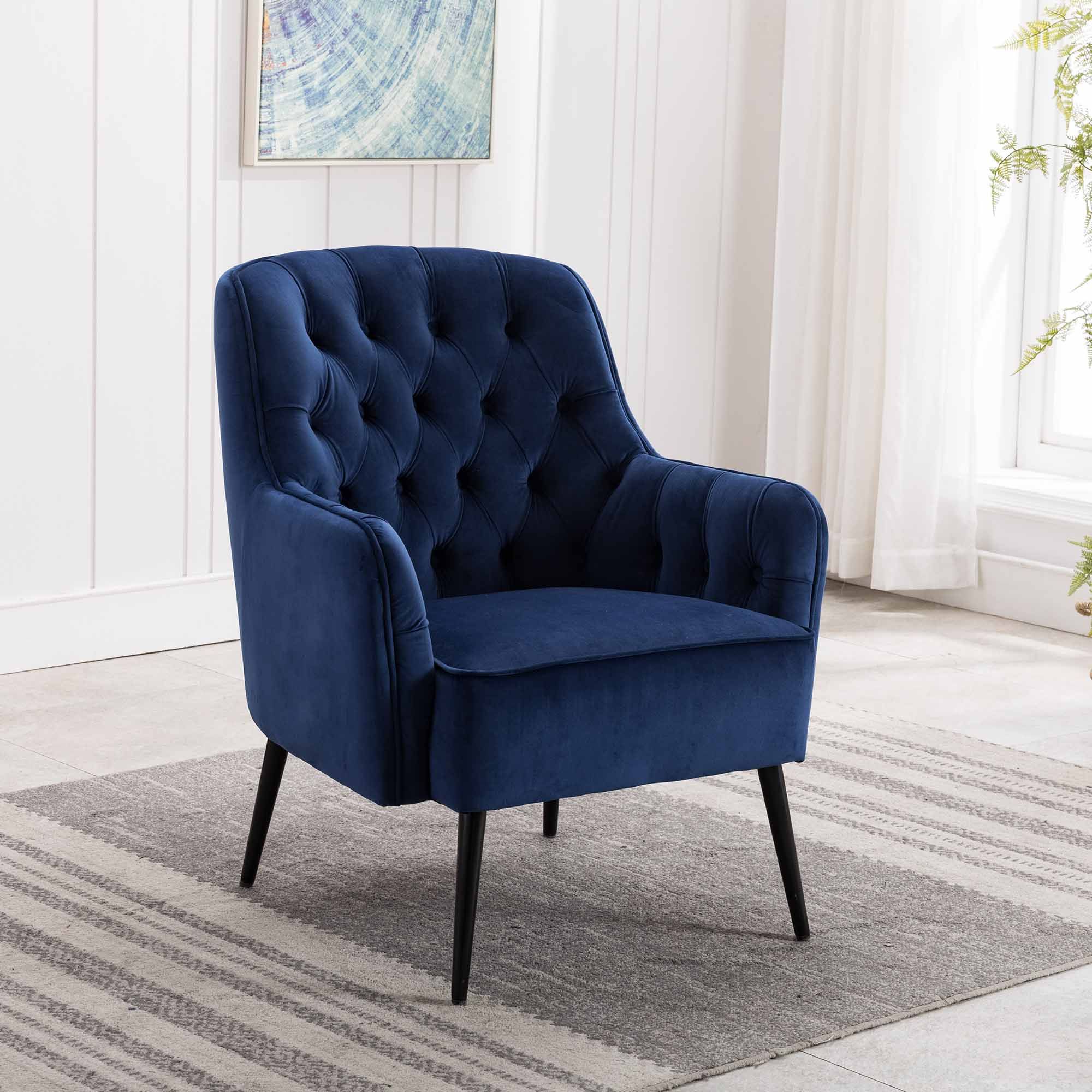 Riley Armchair Fabric Royal Blue - Occasional Chairs - Meubles