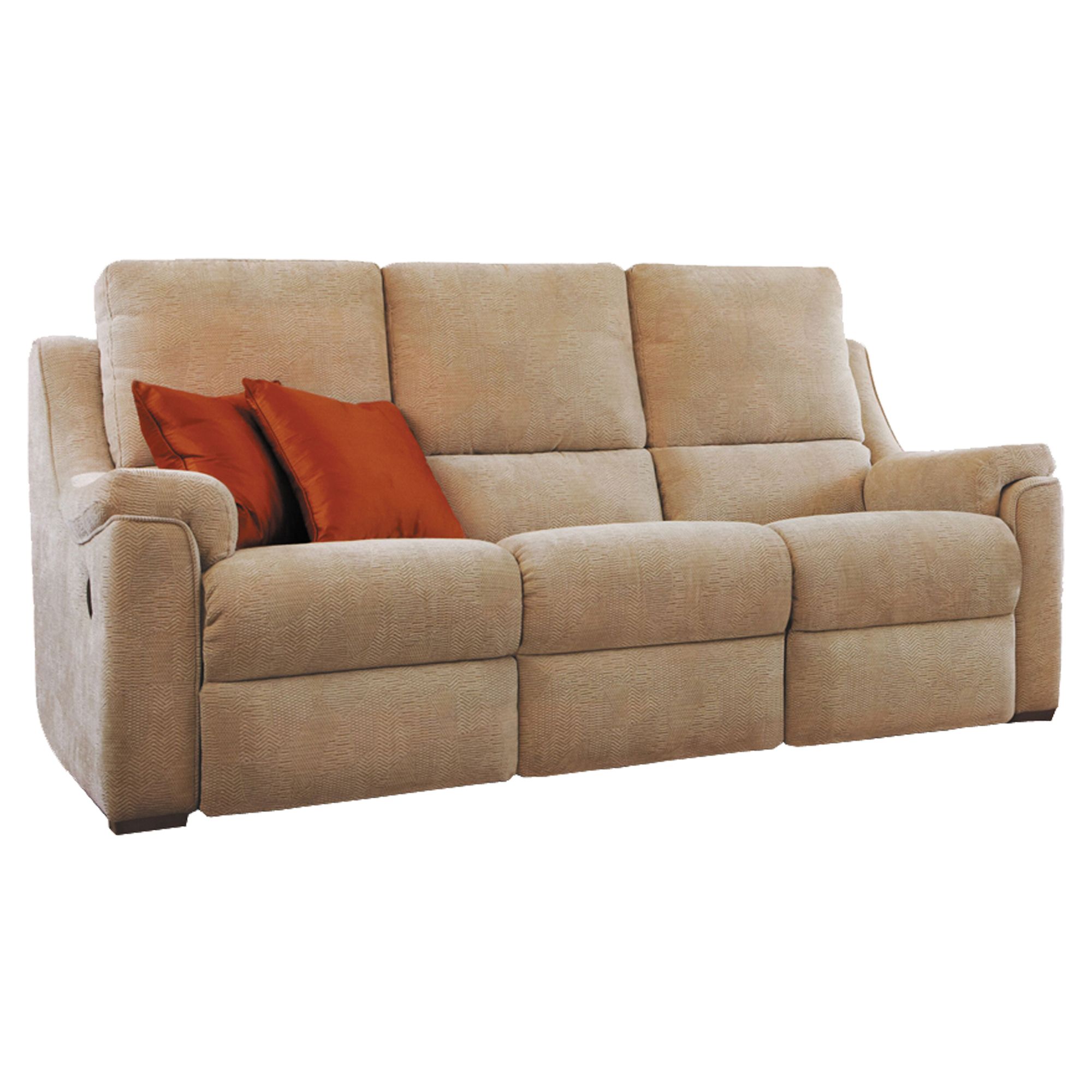 Parker Knoll Albany 3 Seater Power Reclining Sofa Fabric B 3 & 3.5