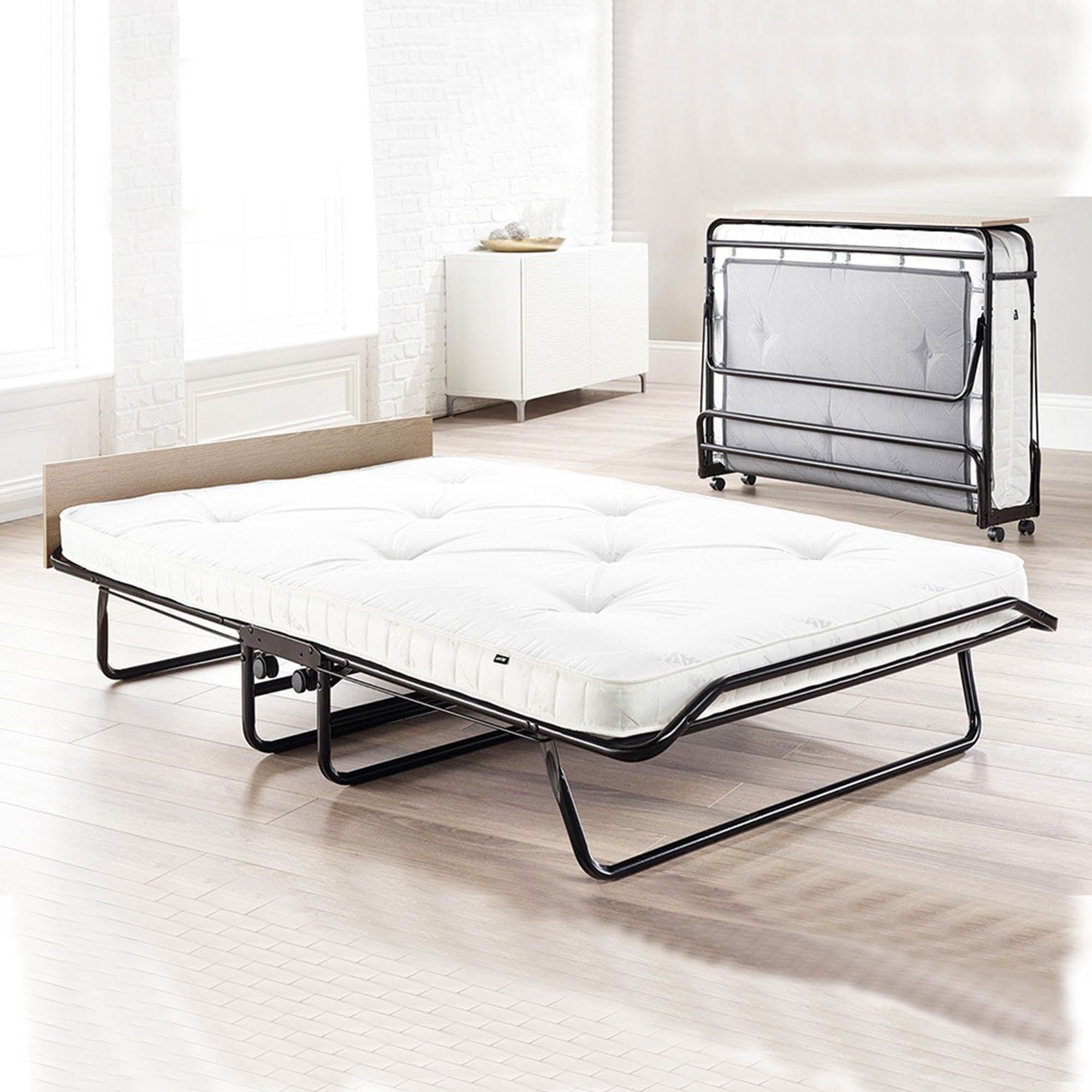 JAYBE Supreme Pocket Sprung Small Double Folding Bed Guest Beds