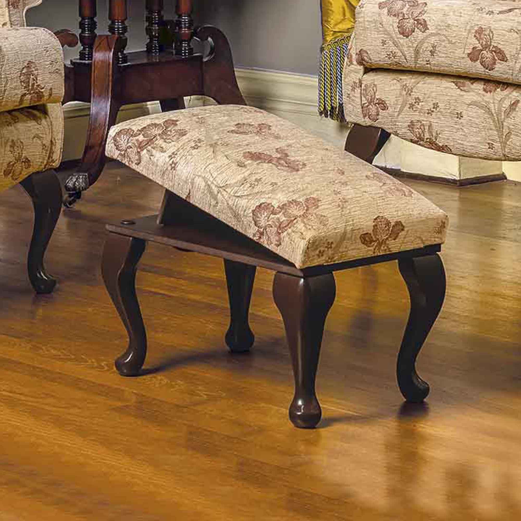 Sherborne Brompton Legged Footstool Standard Fabric Footstools