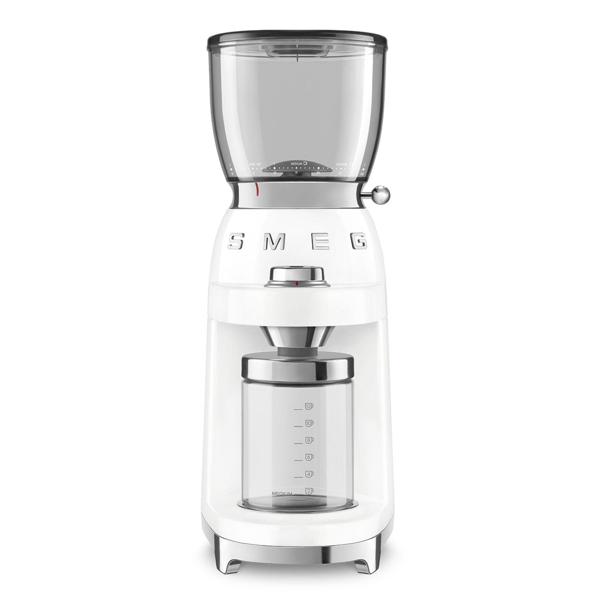 Smeg SMEG Coffee Grinder White Coffee Machines & Milk Frothers Meubles