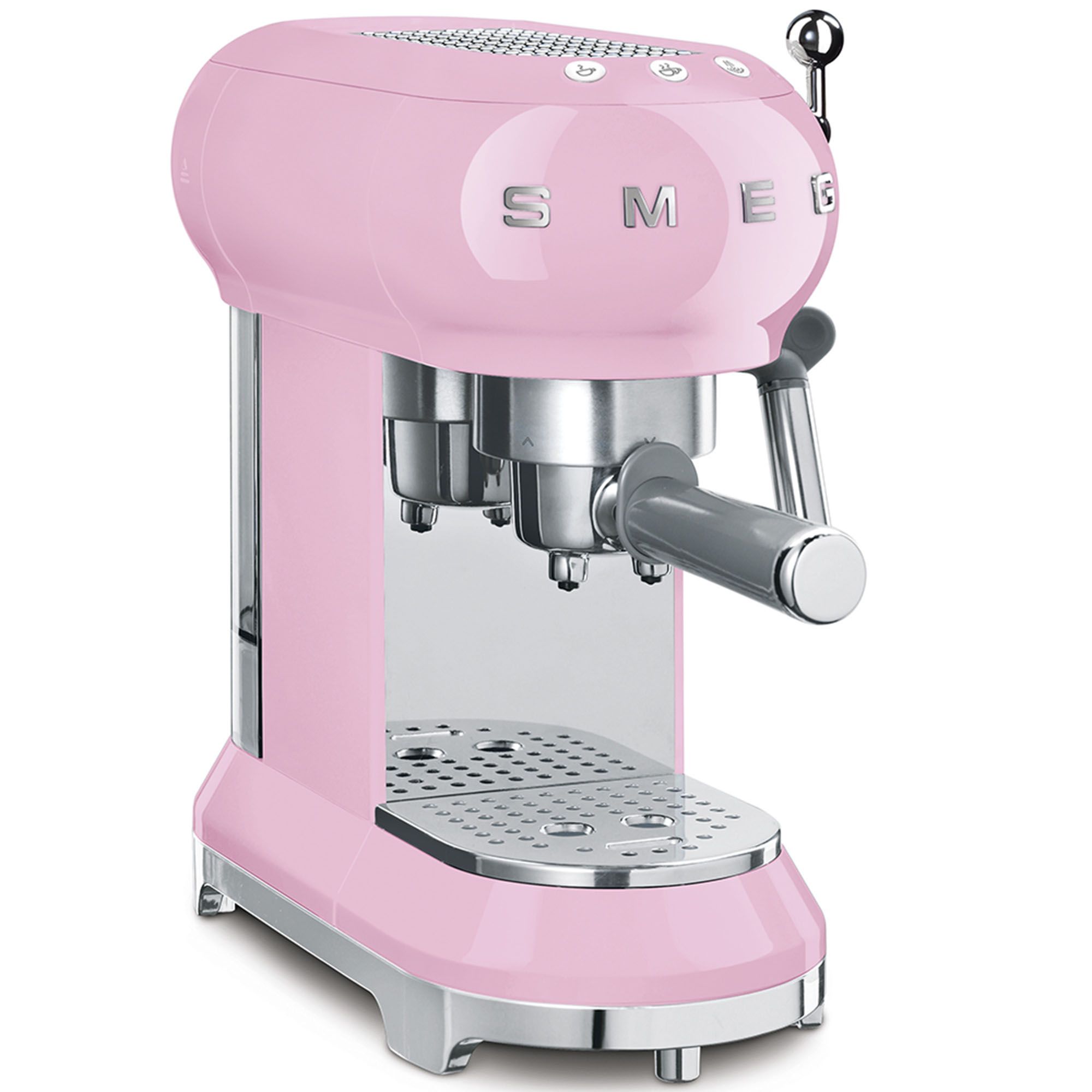 Smeg SMEG Espresso Machine Pink Coffee Machines & Milk Frothers Meubles