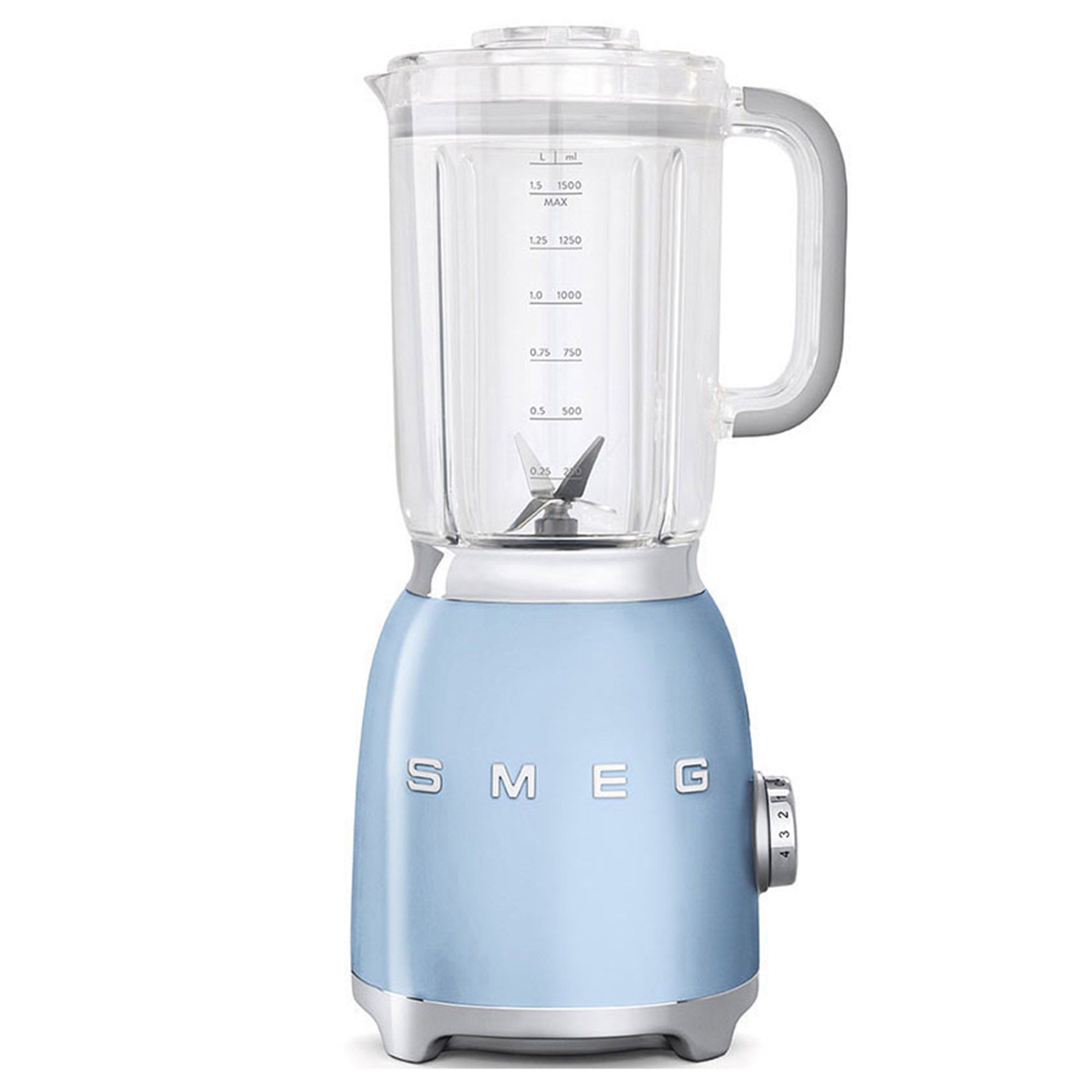 Smeg SMEG 1.5L Jug Blender Pastel Blue Food Preparation Meubles