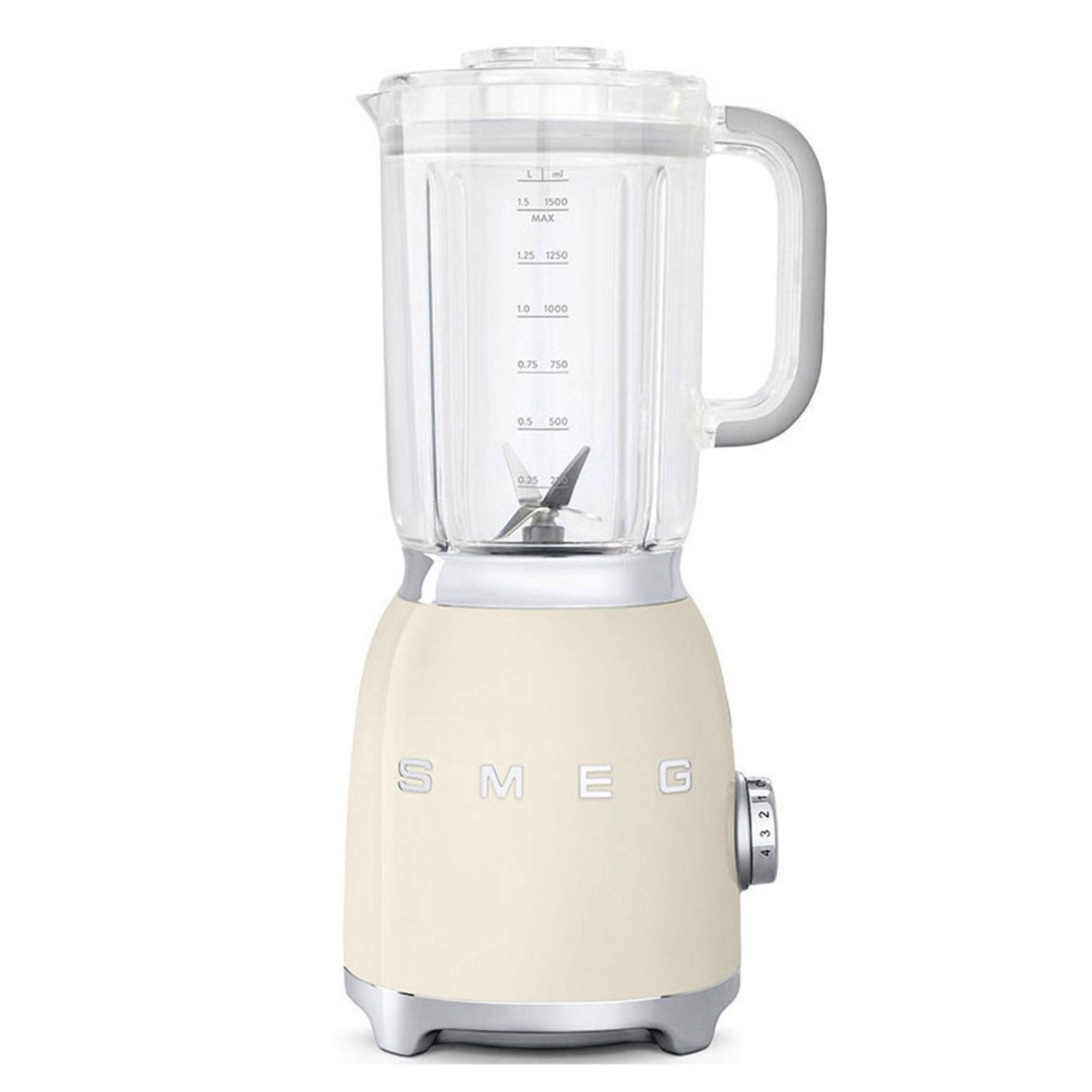 Smeg SMEG 1.5L Jug Blender Cream Food Preparation Meubles