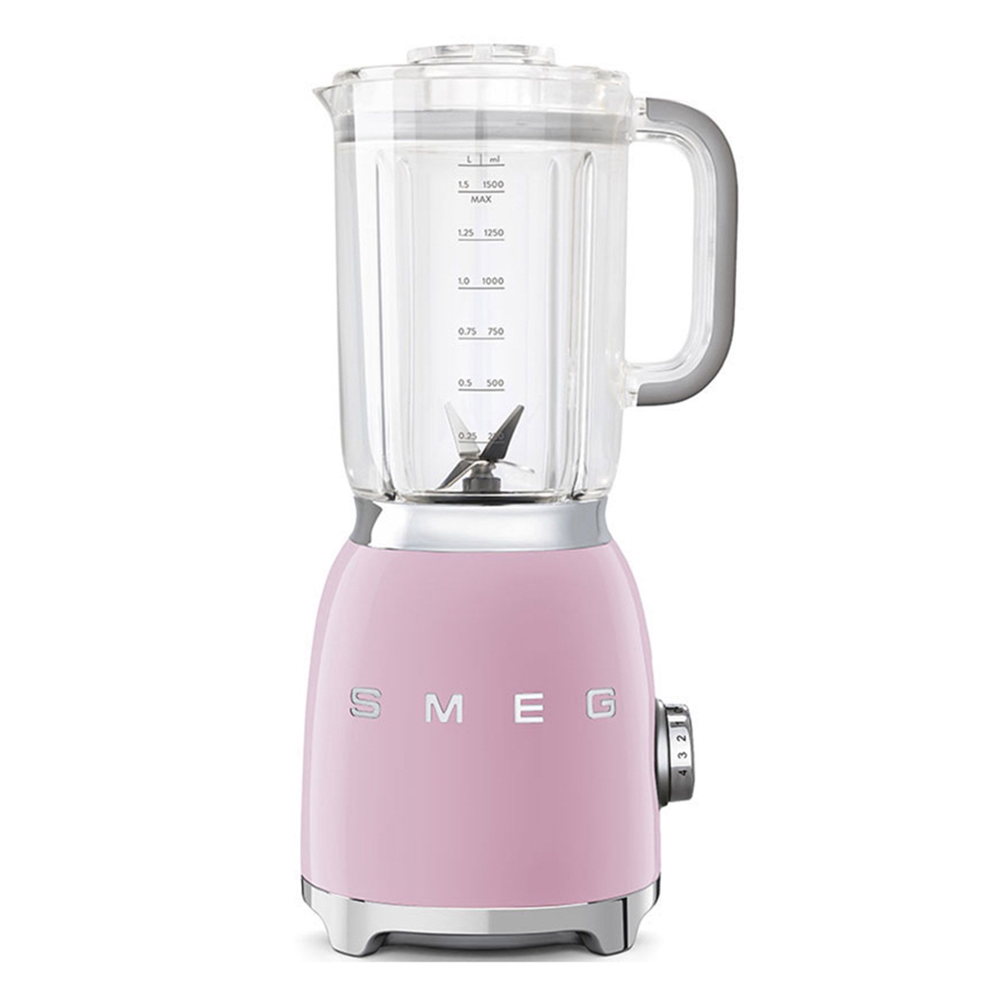 Smeg SMEG 1.5L Jug Blender Pink Food Preparation Meubles