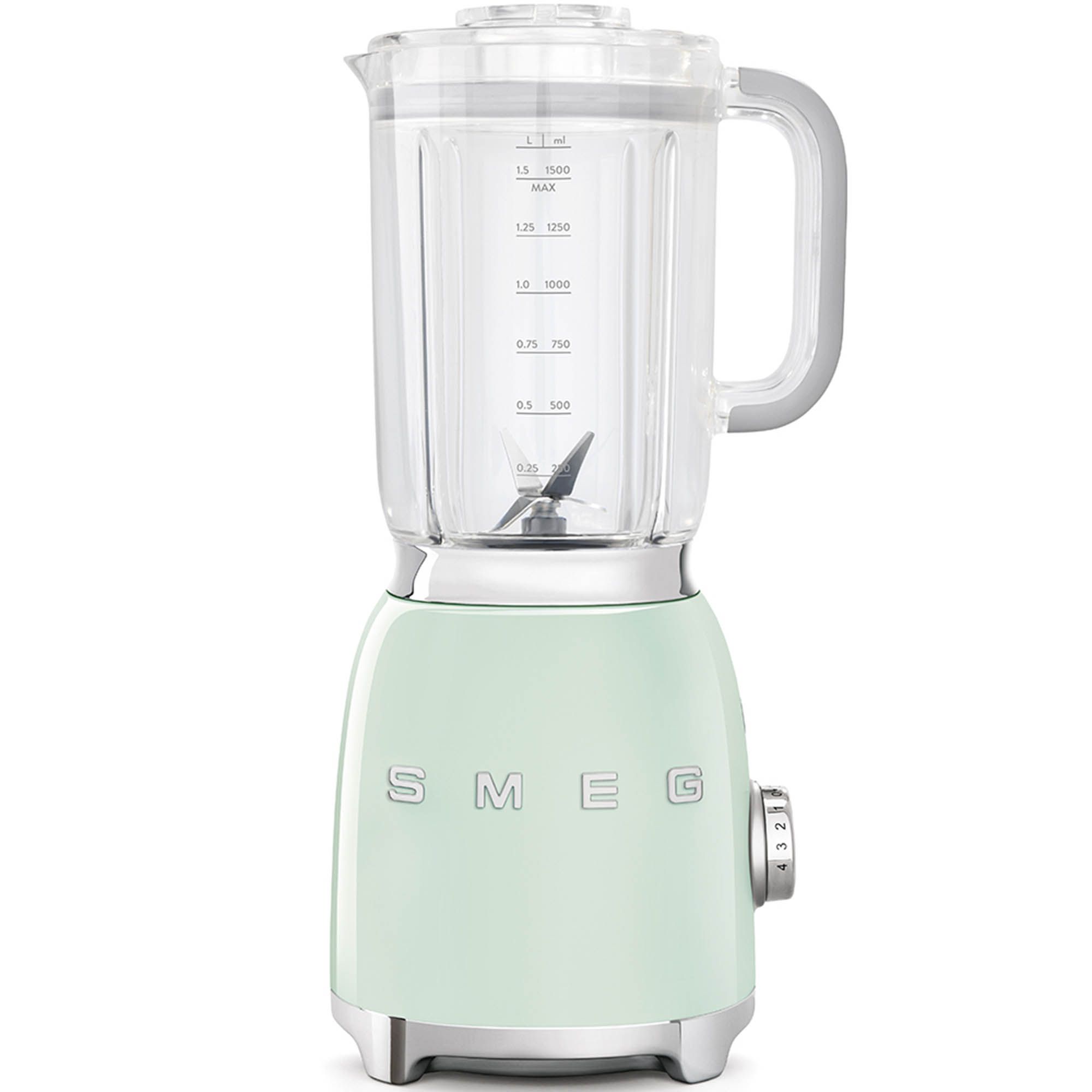 Smeg SMEG 1.5L Jug Blender Pastel Green Food Preparation Meubles