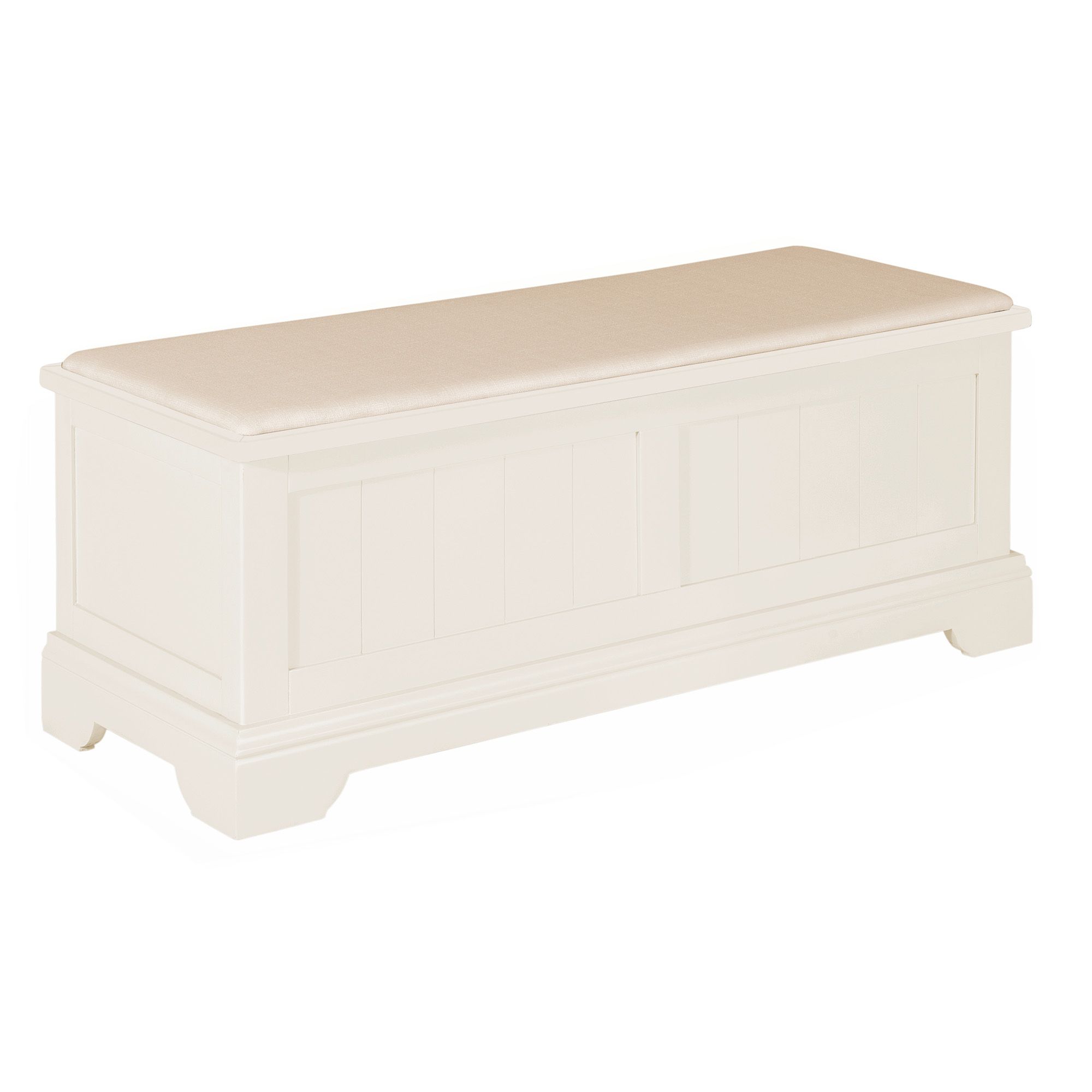 Epping Blanket Box Ivory Blanket Boxes & Ottomans Meubles