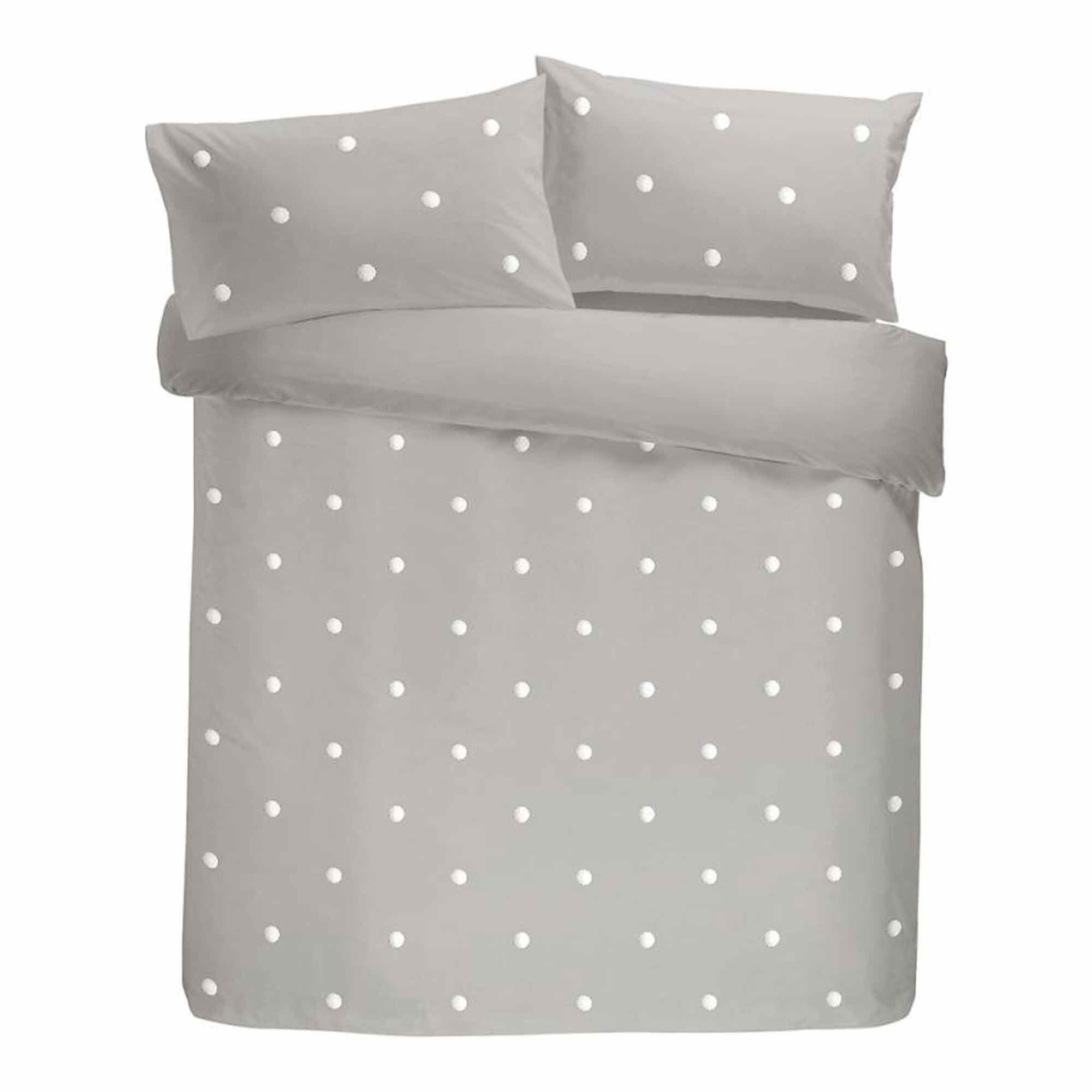 Appletree Dot Garden Duvet Cover Set Silver Duvet Covers Meubles