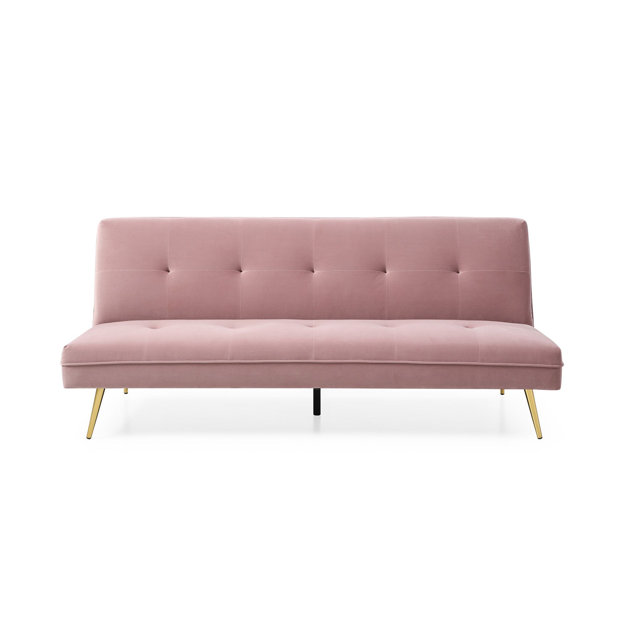 Sally Fabric Sofa Bed Sally 3 Seater Sofabed Fabric Blush Pink Buy