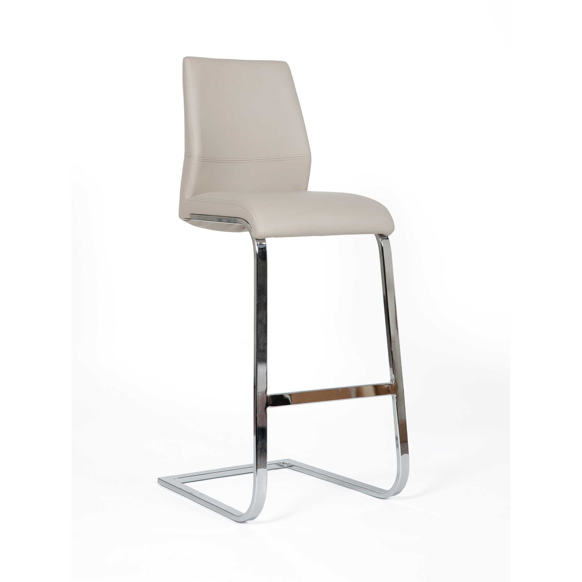 Regina Bar Stool Taupe Meubles