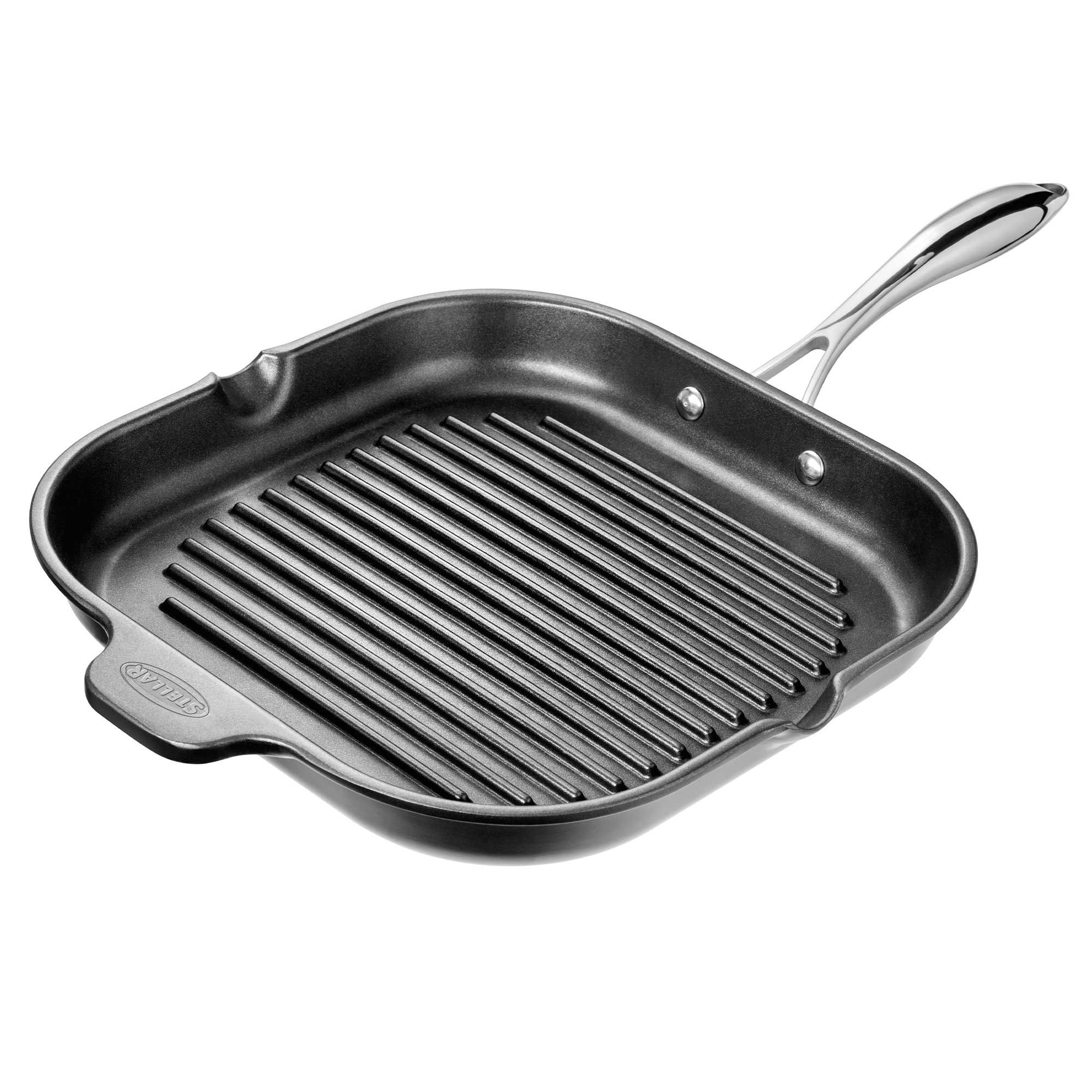Stellar 28cm x 28cm Ceramic Grill Pan Meubles