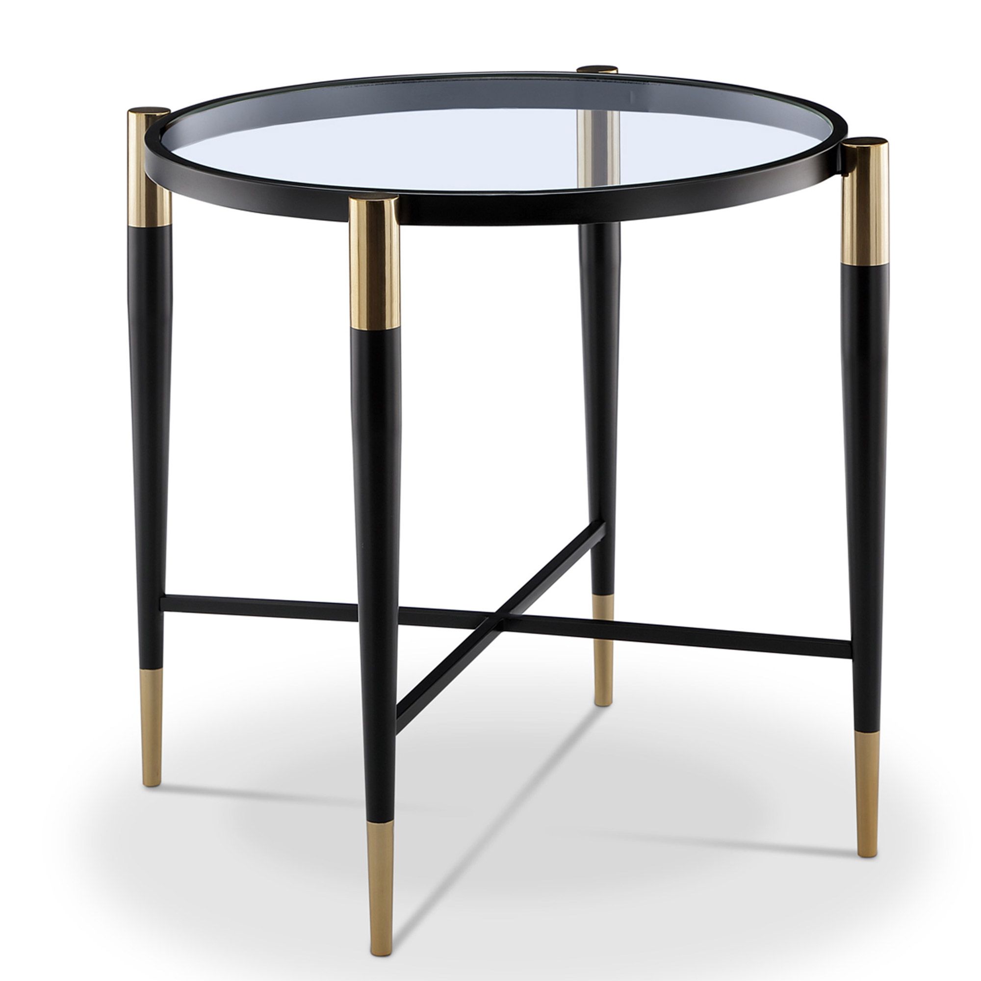 Mindy Brownes Harlinne Side/Lamp Table Black Meubles