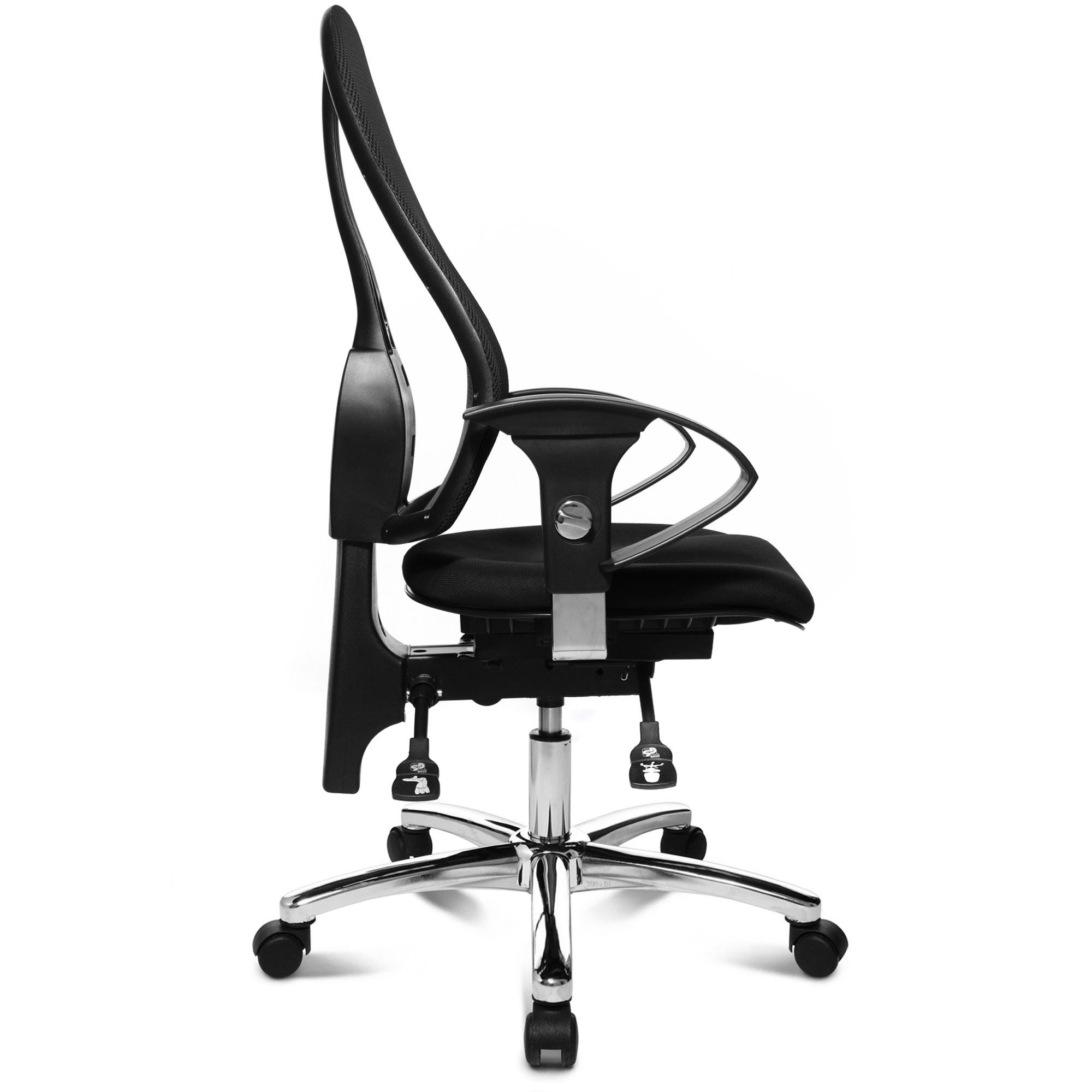 Sitness 15 Orthopaedic Office Chair Black Office Chairs Meubles