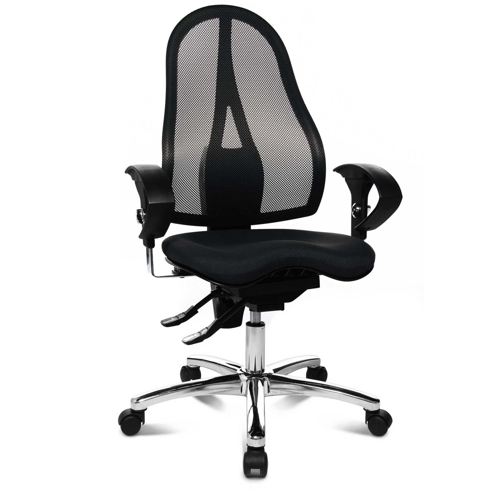 Sitness 15 Orthopaedic Office Chair Black Office Chairs Meubles