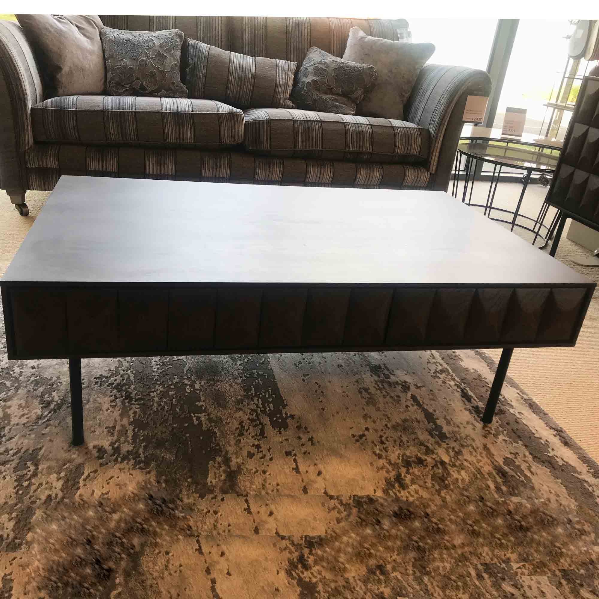 Latina 2 Drawer Coffee Table Dark Brown Coffee Tables Meubles