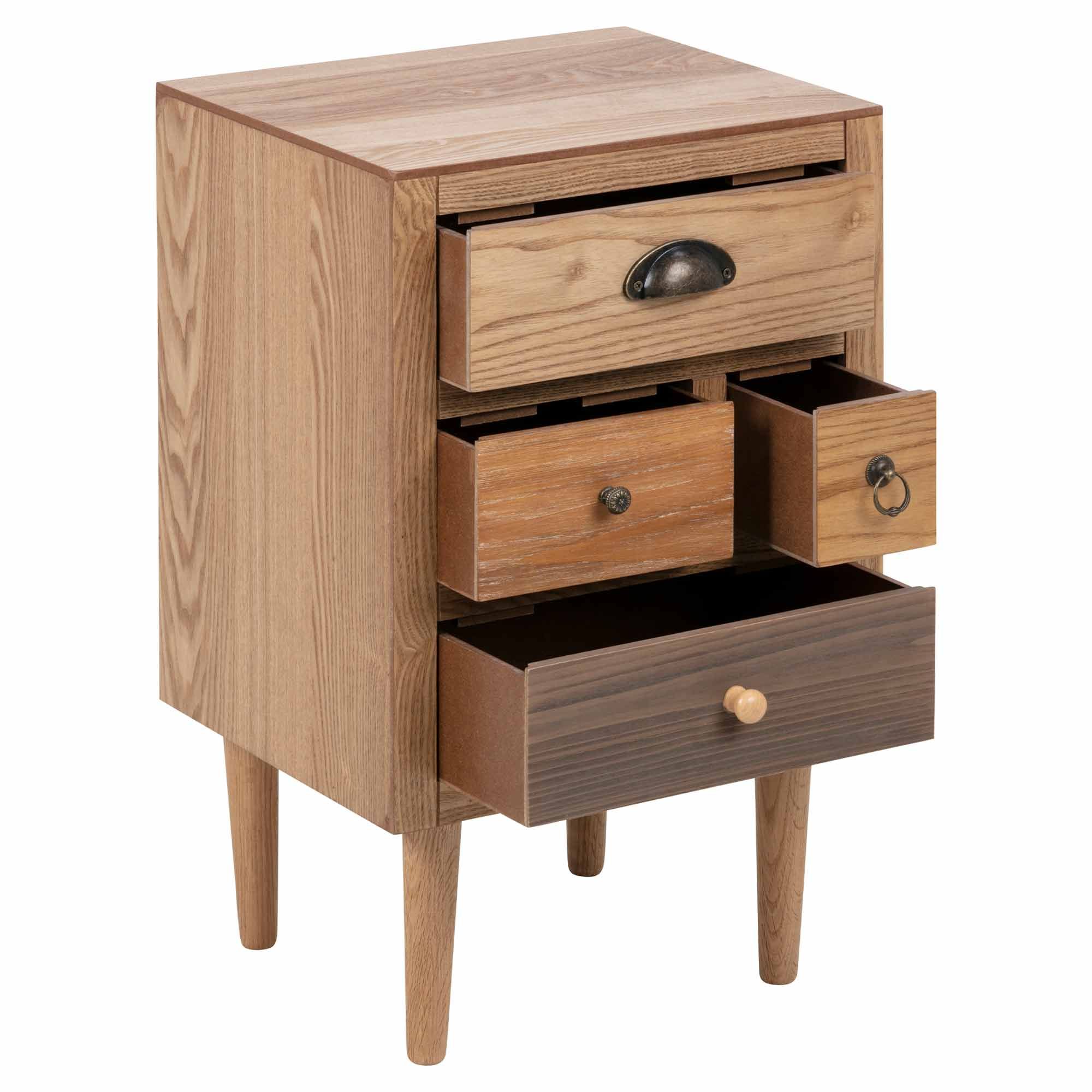 Thais Bedside Locker/Side Table Ash All Bedroom Collections Meubles