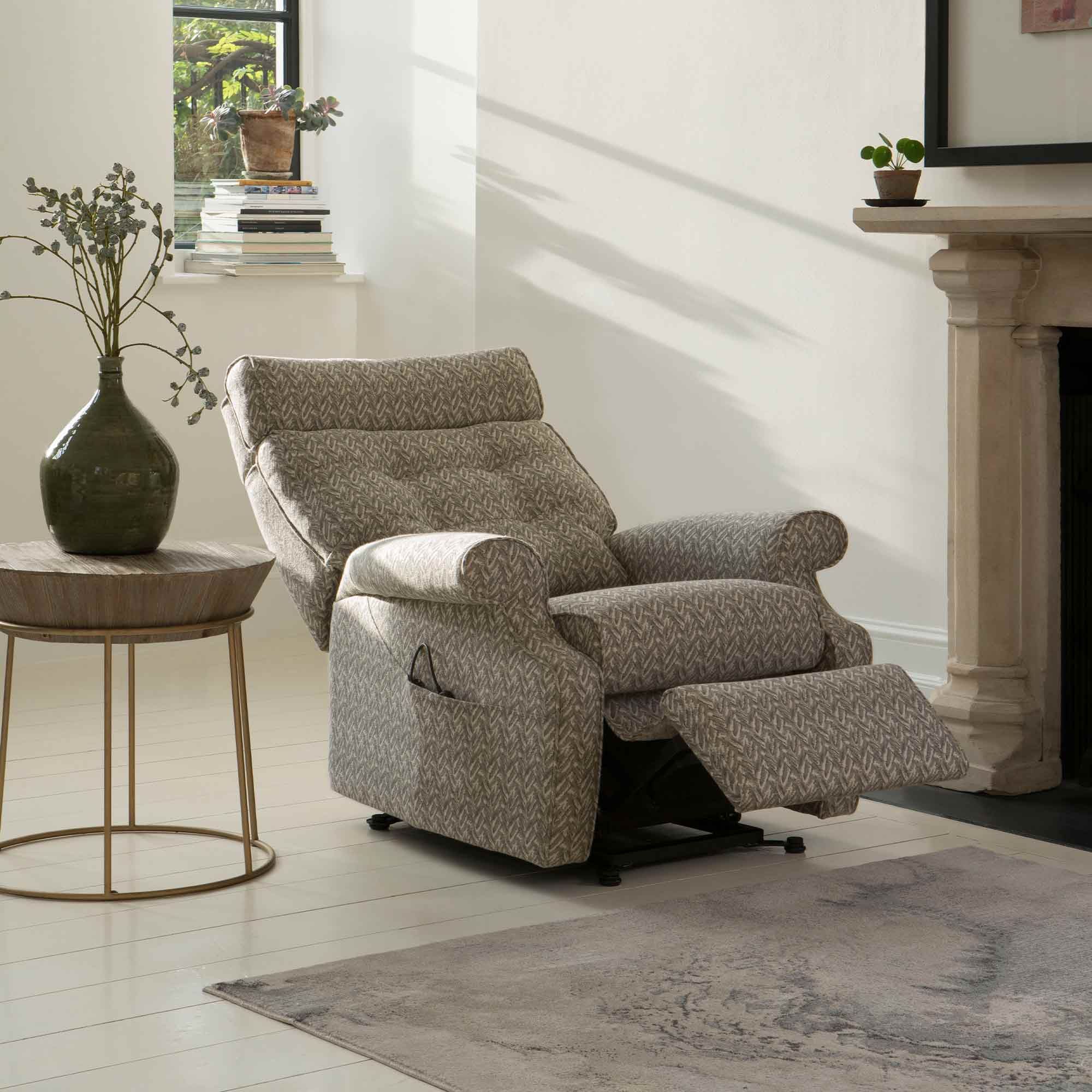Parker Knoll Norton 150 Lift & Rise Electric Reclining Armchair With