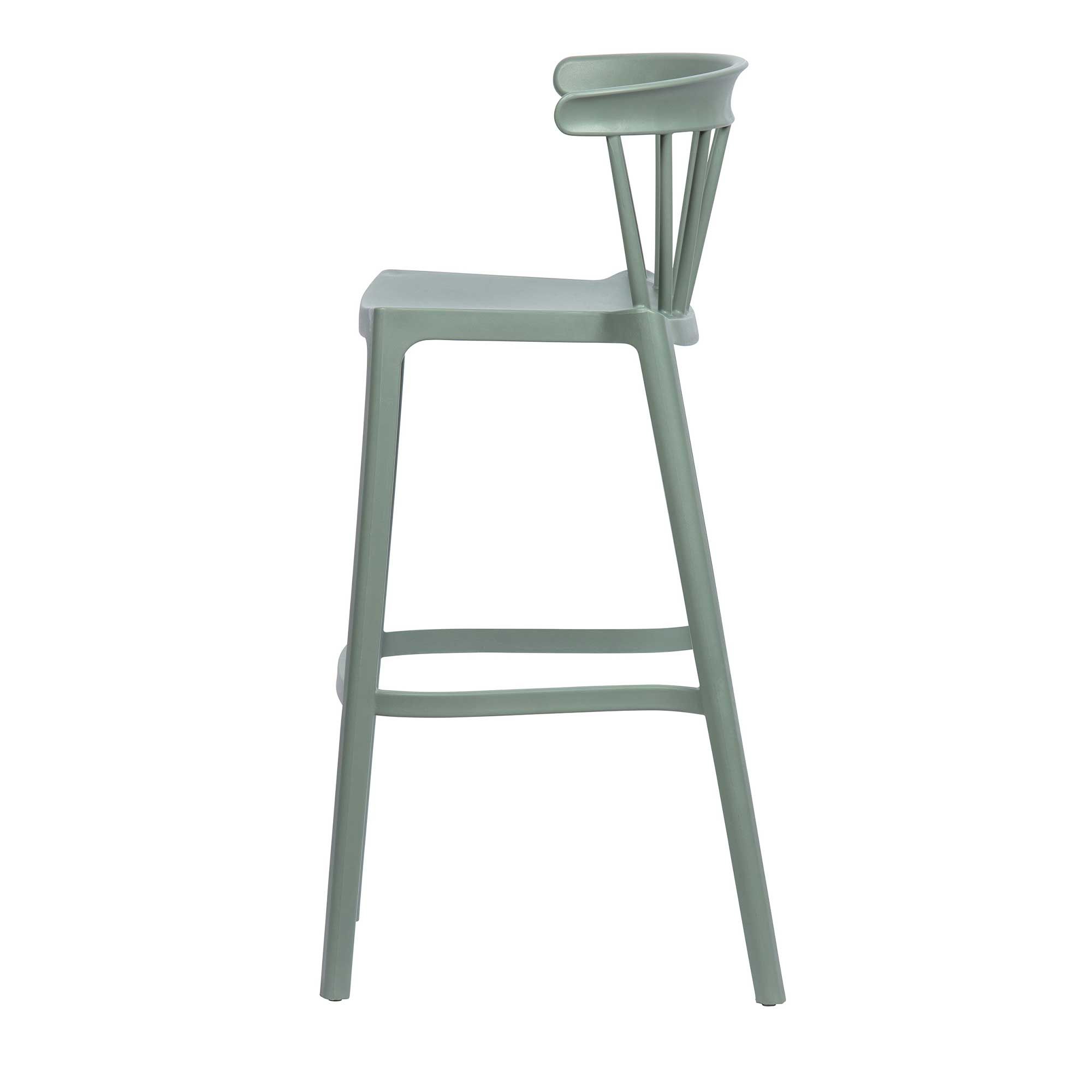 Woood WOOOD Bliss High Bar Stool Jade Green Counter Stools & Bar