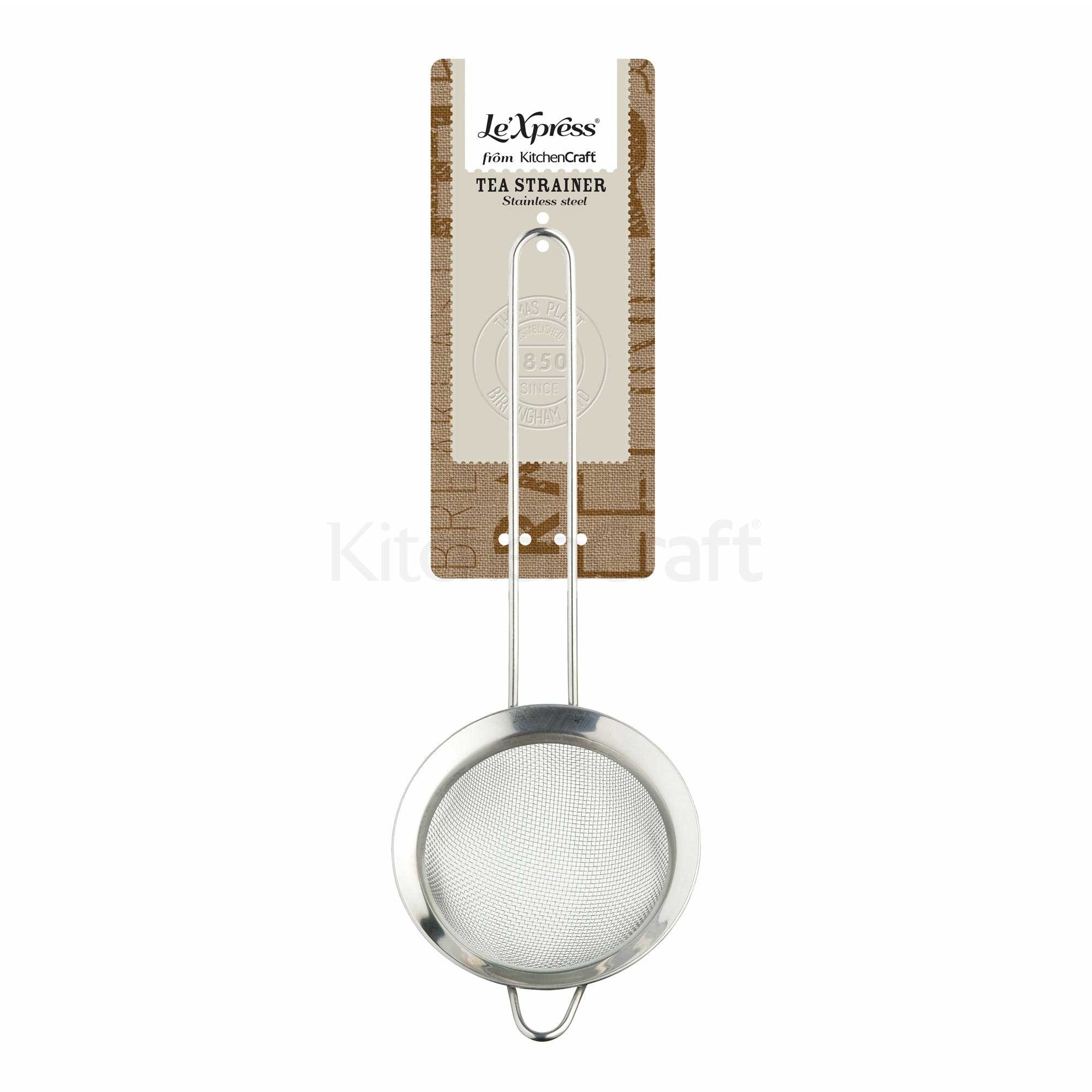 Le'Xpress Tea Strainer Stainless Steel Meubles