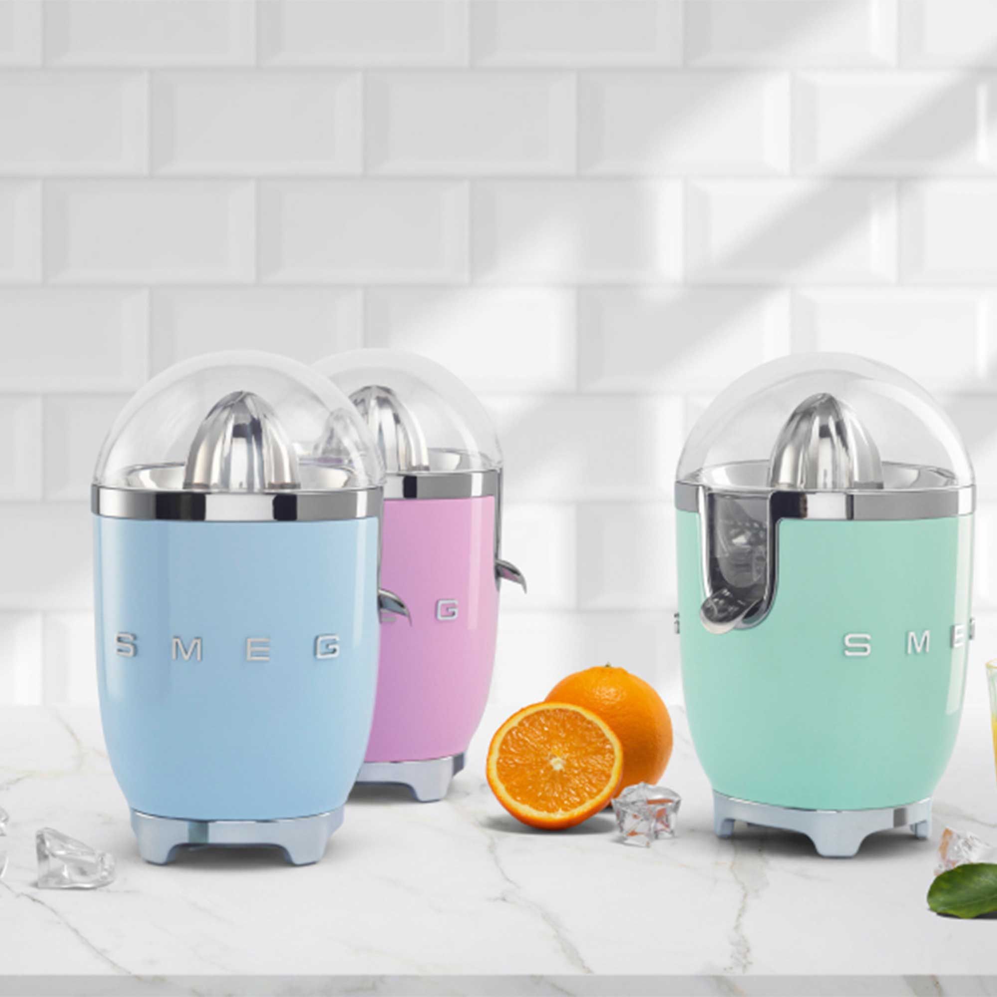 Smeg SMEG Retro Citrus Juicer Pastel Blue Juicers Meubles