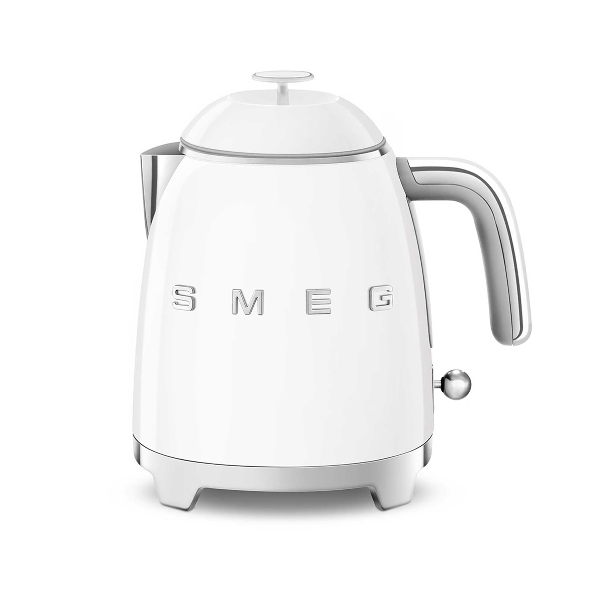 Smeg SMEG Retro 800ml Mini Kettle White Kettles Meubles
