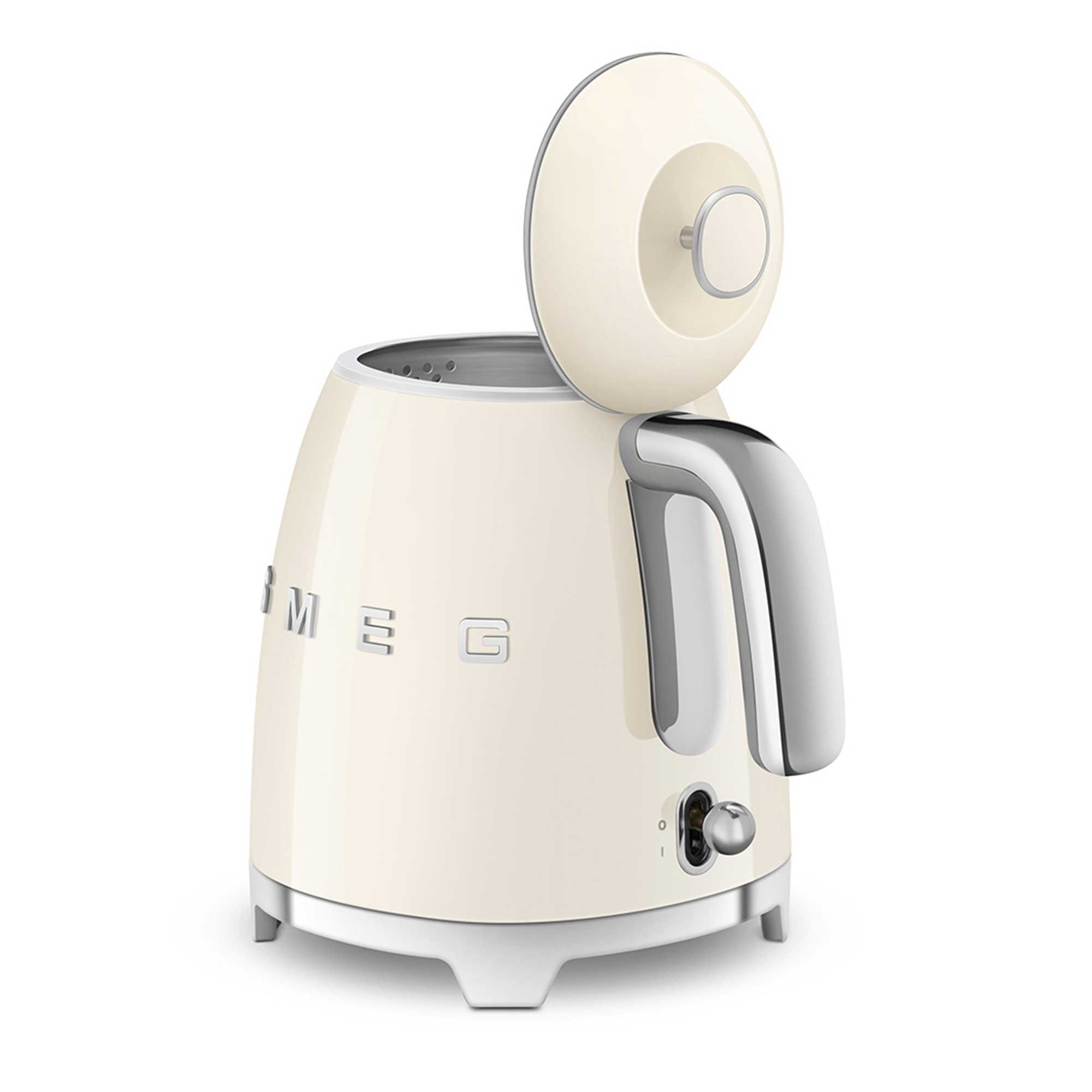 Smeg SMEG Retro 800ml Mini Kettle Cream Kettles Meubles