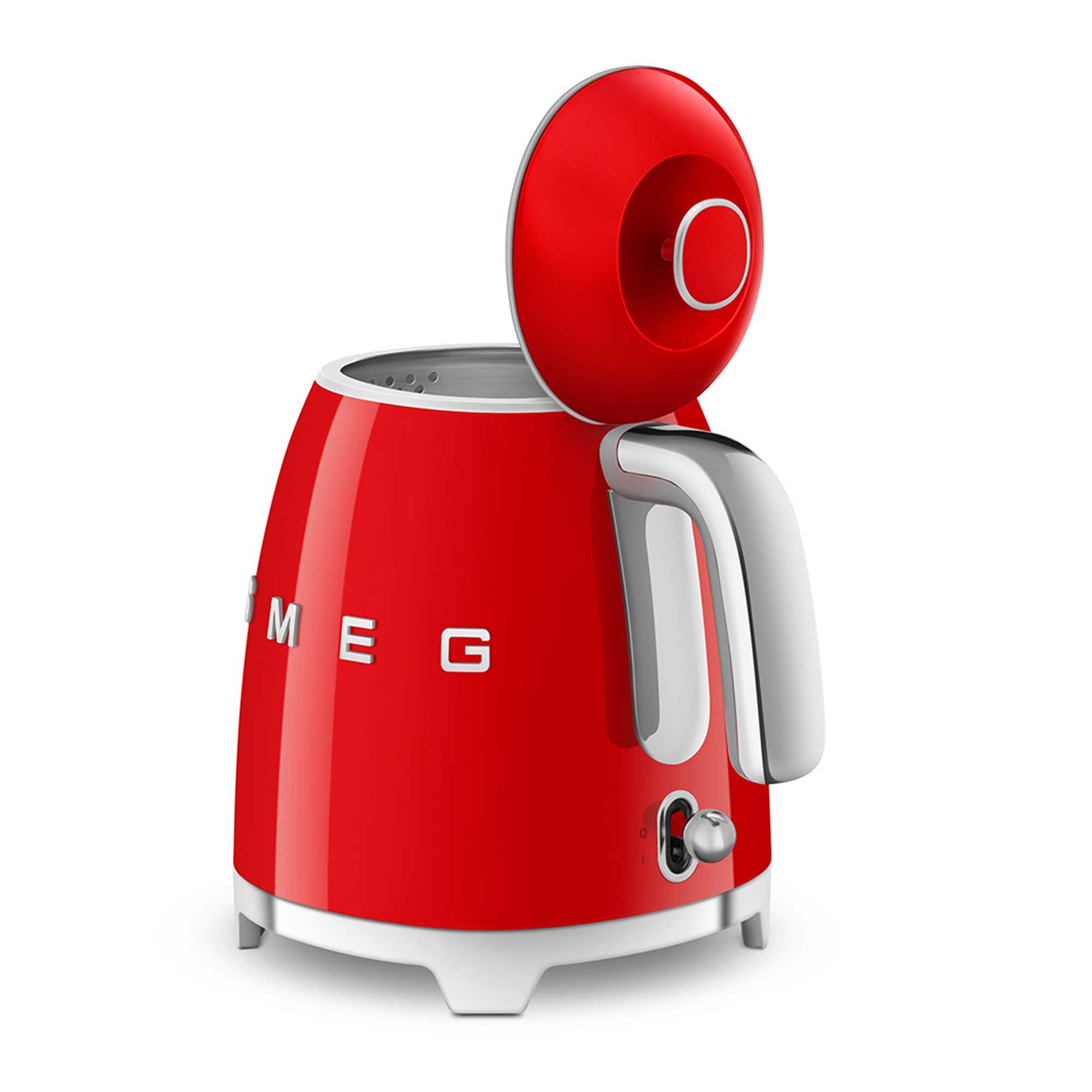 Smeg SMEG Retro 800ml Mini Kettle Red Kettles Meubles