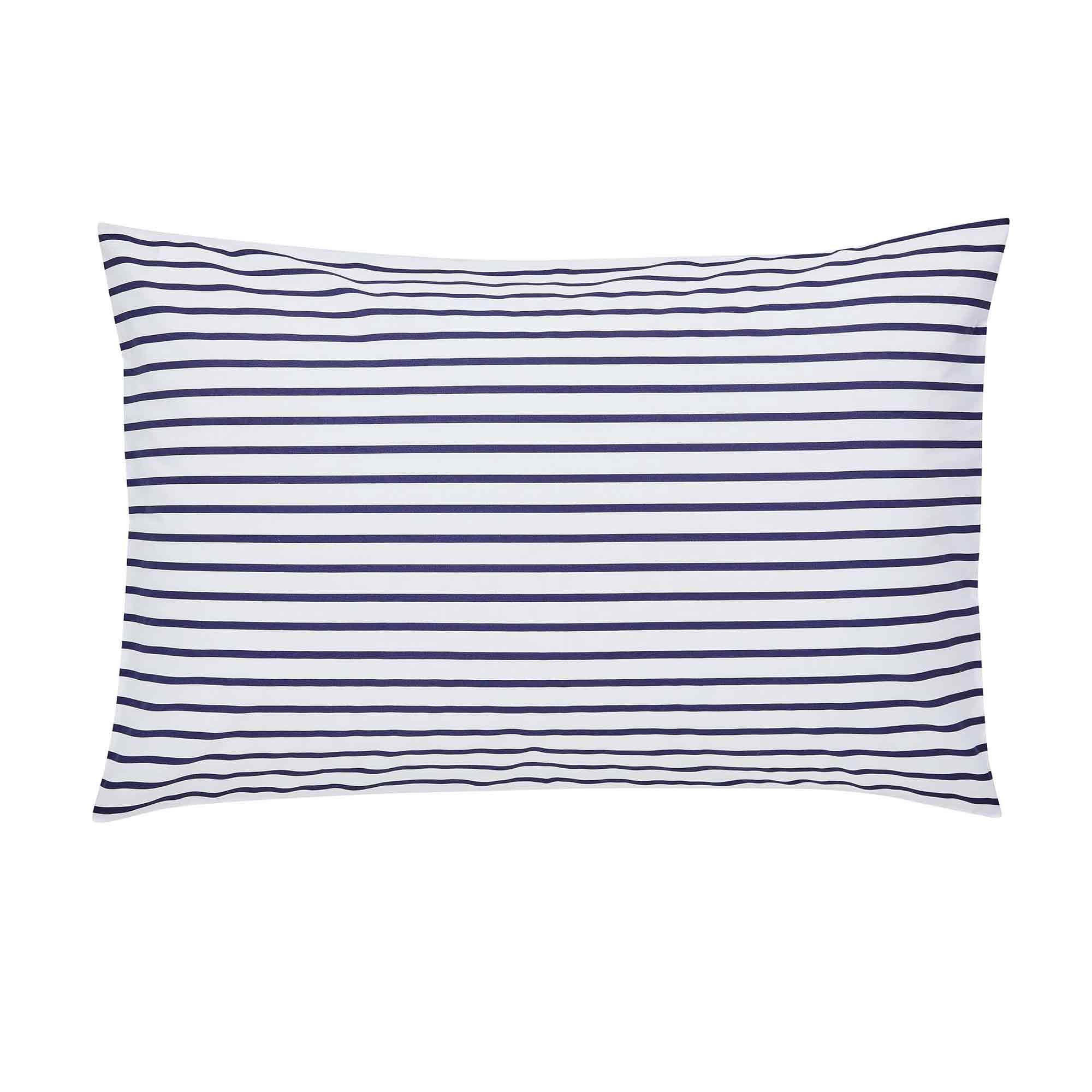 Joules St Ives Floral Standard Pillowcase Pair French Navy Meubles