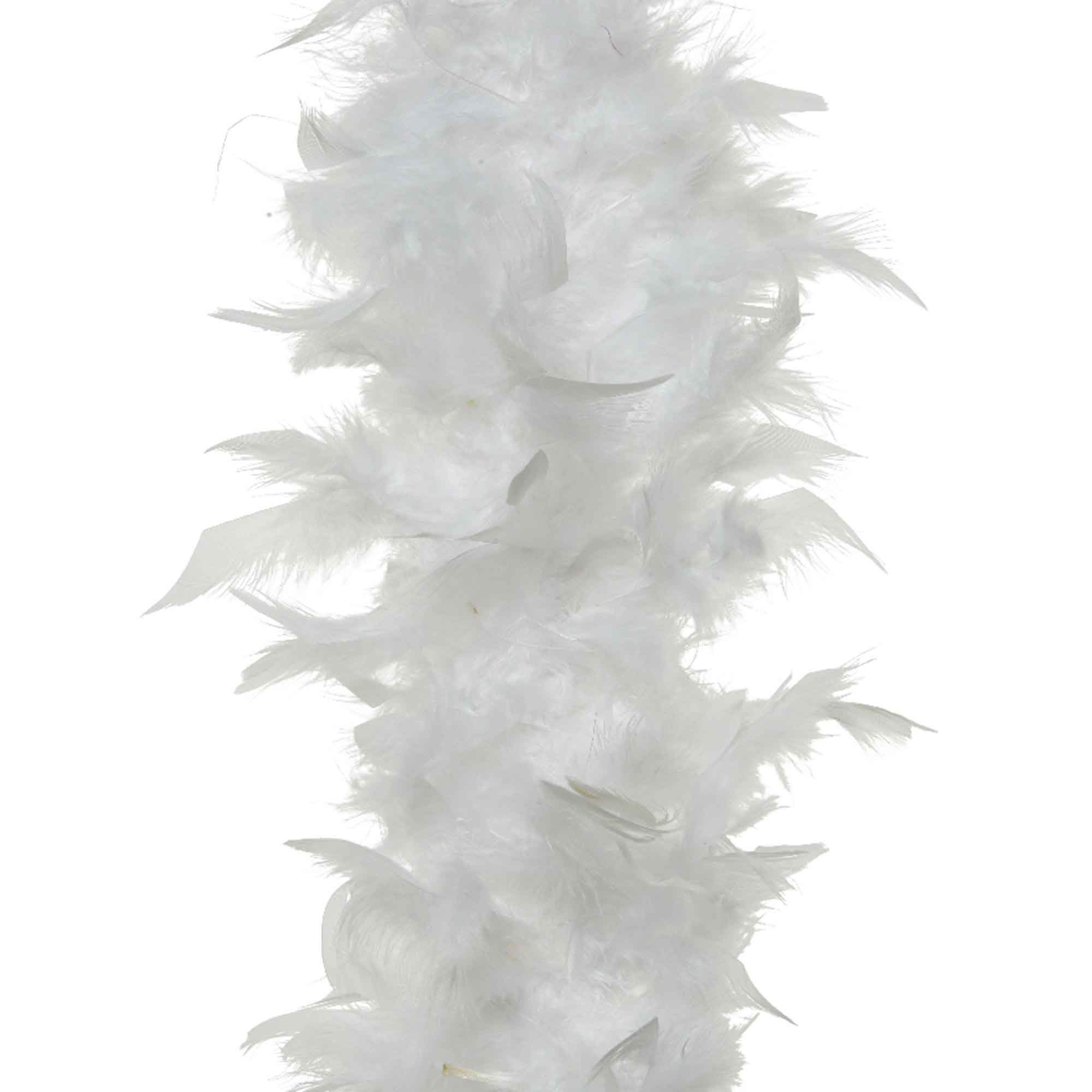 Decorative Feather Boa White 5ft/150cm Meubles