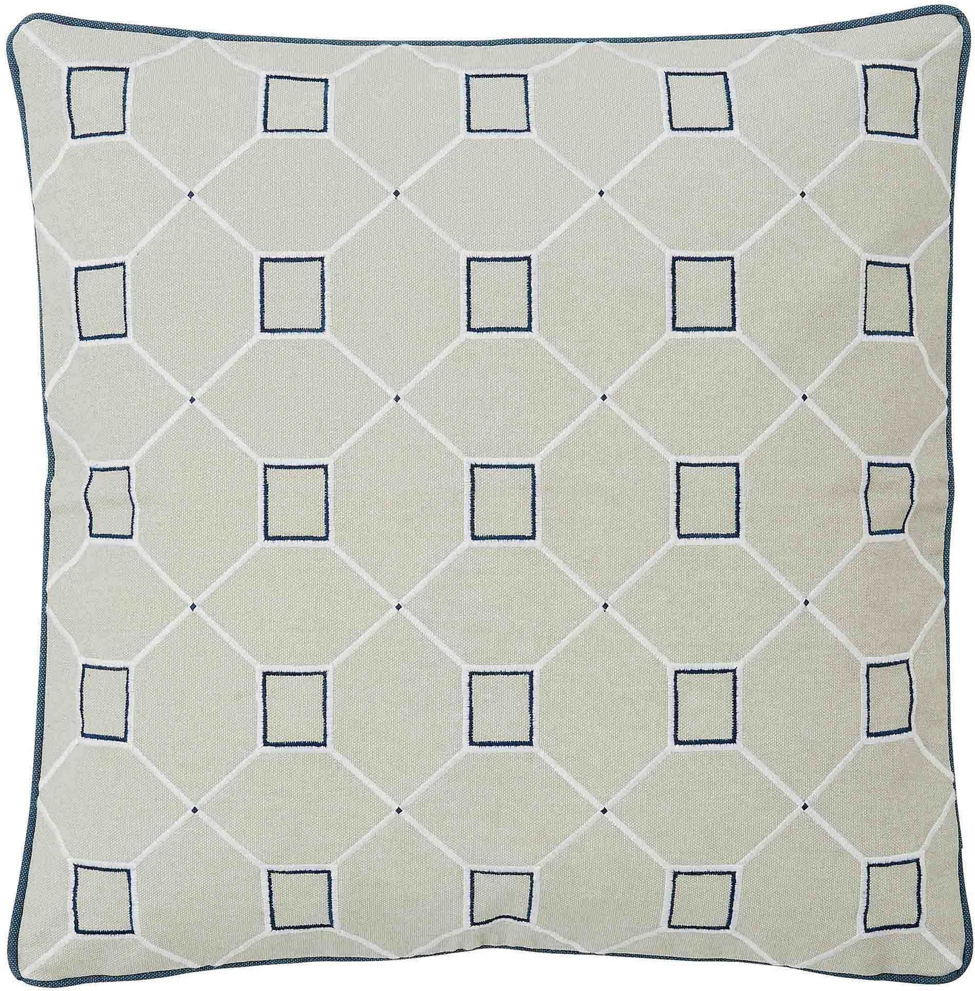 Sanderson Hepworth Cushion 45cm x 45cm Teal Meubles