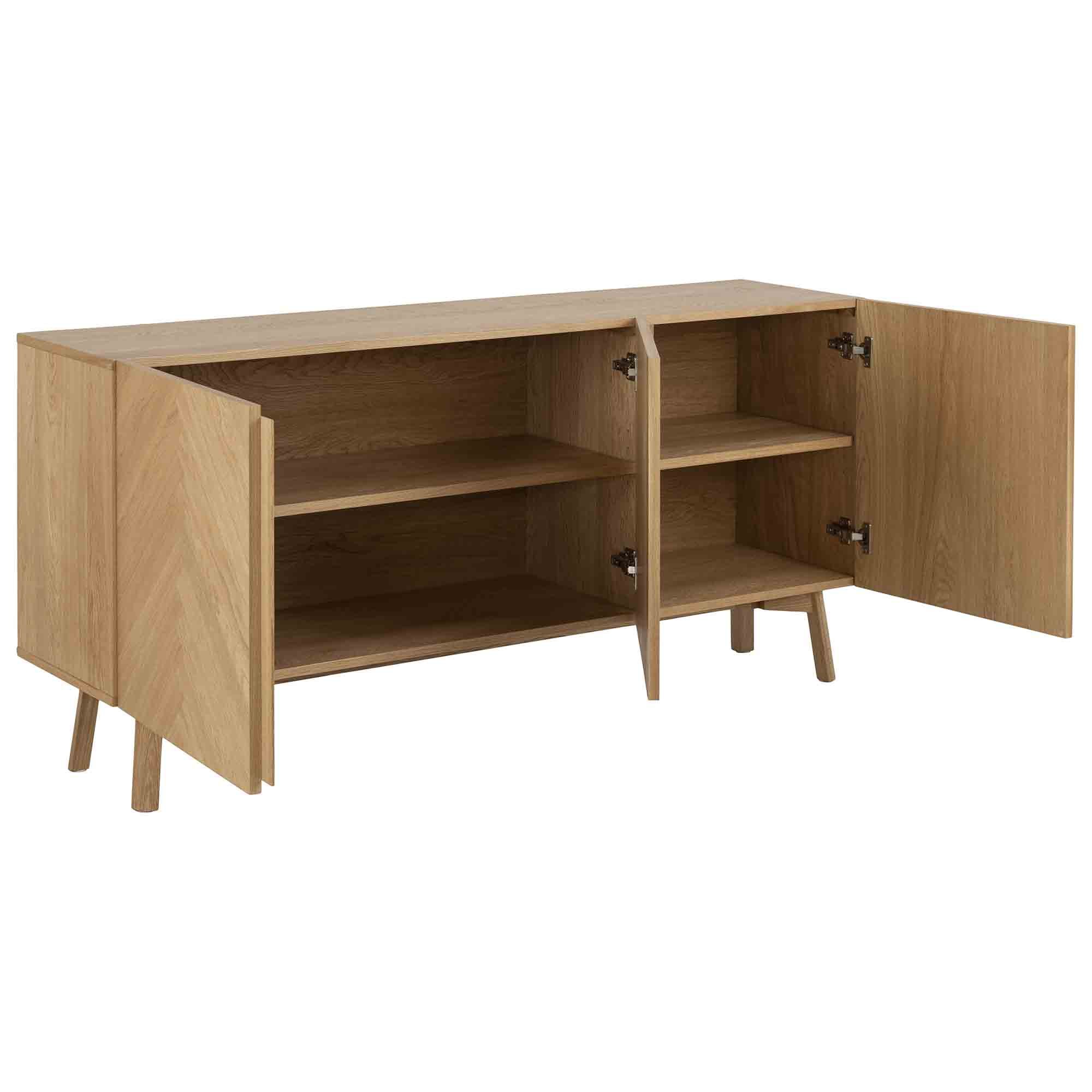 Galway 3 Door Sideboard Oak Meubles