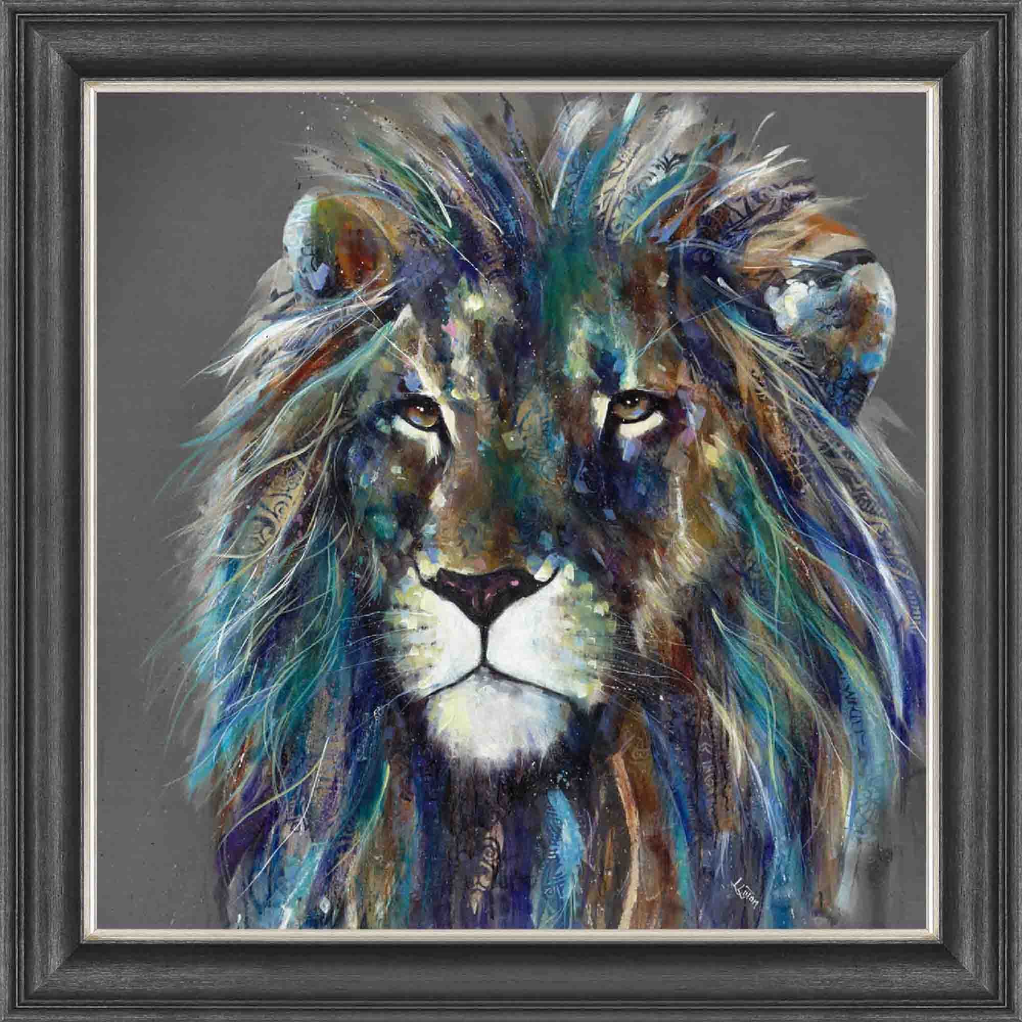 Artko Akiki 116cm x 116cm Picture By Louise Luton Grey Frame Meubles