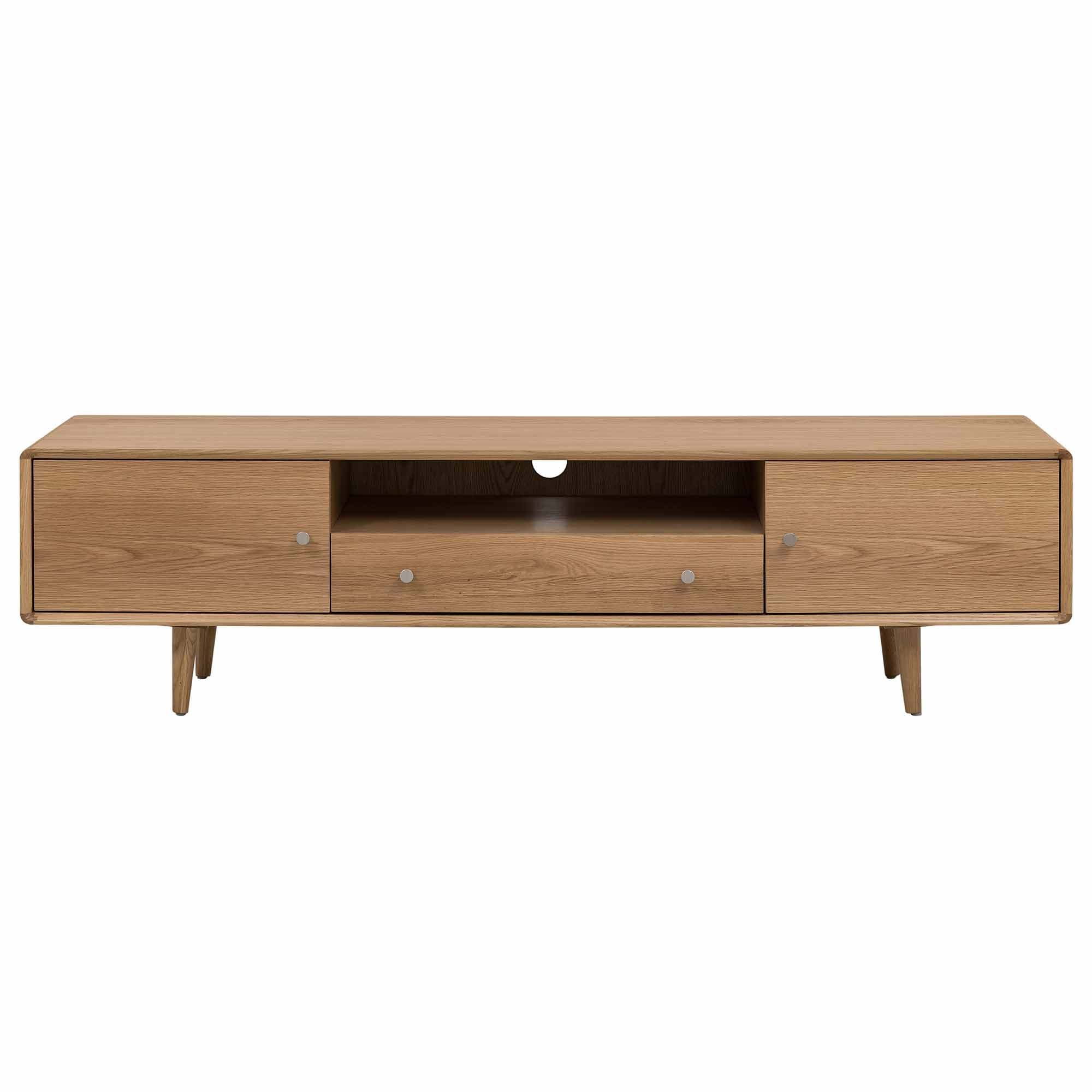 Jenson Wide TV/Entertainment Unit Light Oak Meubles