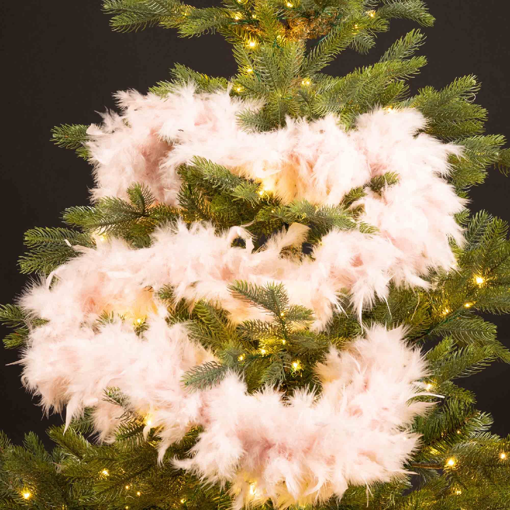 Decorative Feather Boa Blush Pink 5ft/150cm Meubles