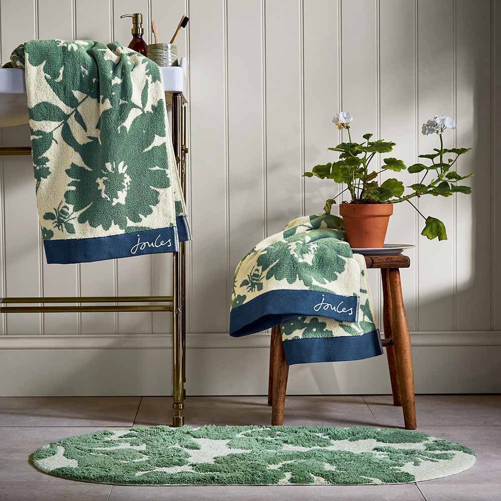 Joules Apiarist Bath Sheet Green - Meubles