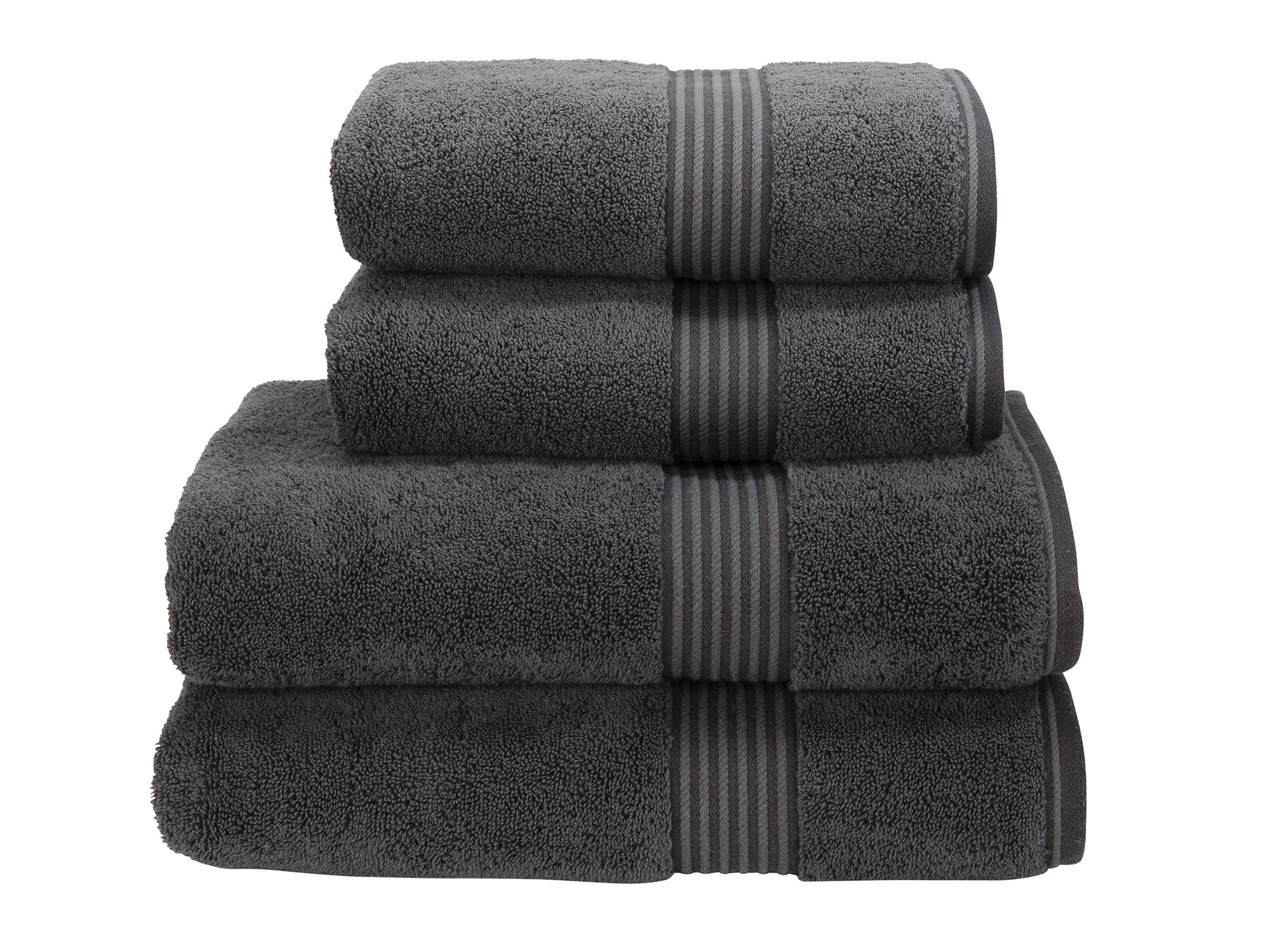 Christy Supreme Hygro Towel Graphite Hand Towels Meubles