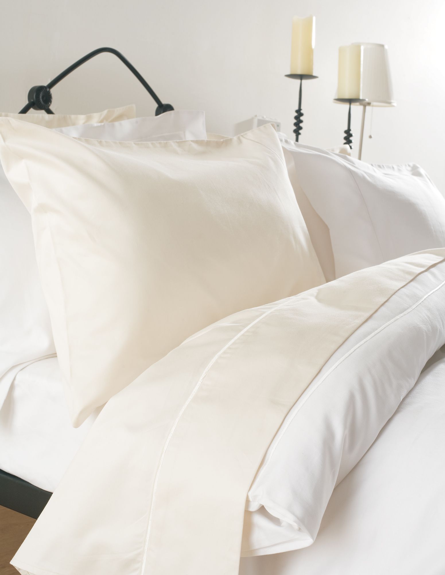 Belledorm 1000 Thread Count Egyptian Cotton Flat Sheet Ivory Sheets