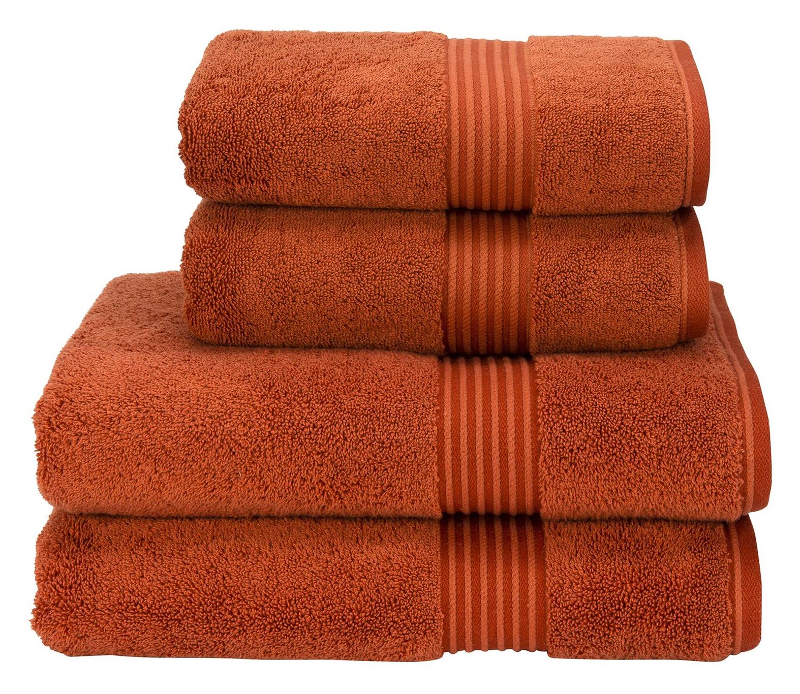 Christy Supreme Paprika Bath Sheet Meubles