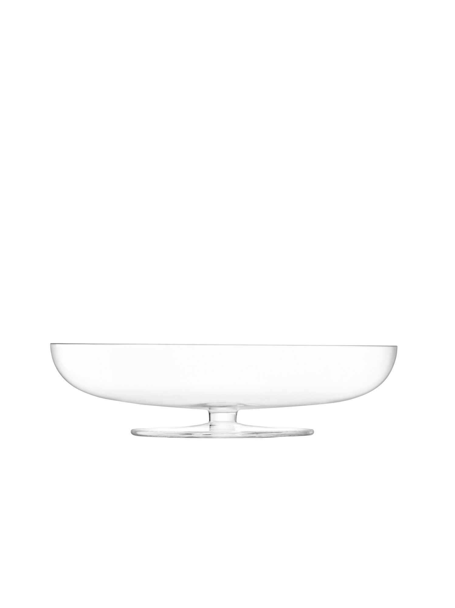 Lsa LSA Olivia Clear 26cm Bowl Glasses & Glassware Meubles