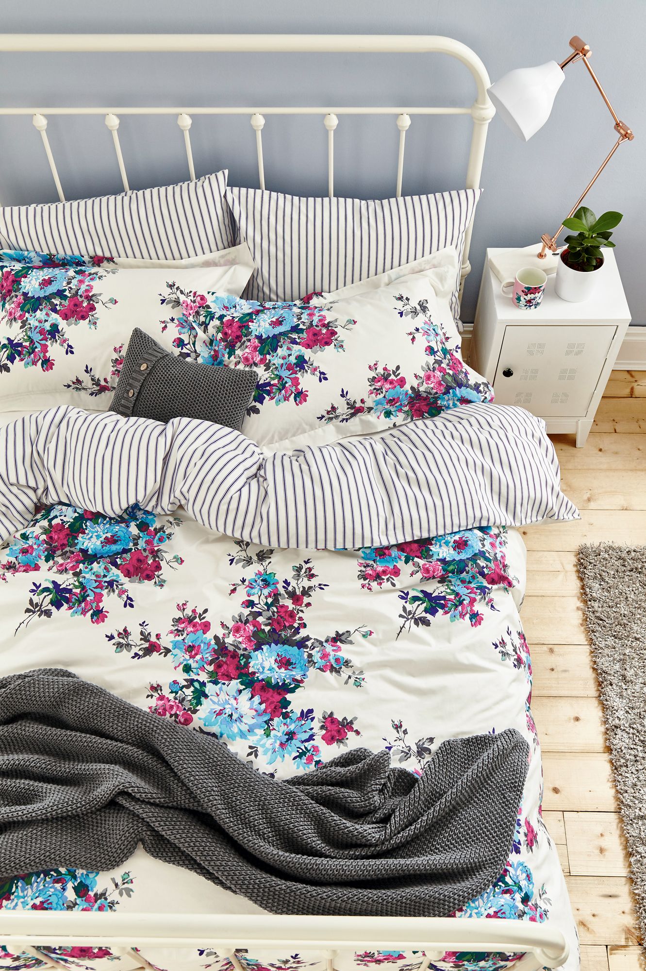 Joules Charlotte Floral King Duvet Cover Cream Duvet Covers Meubles