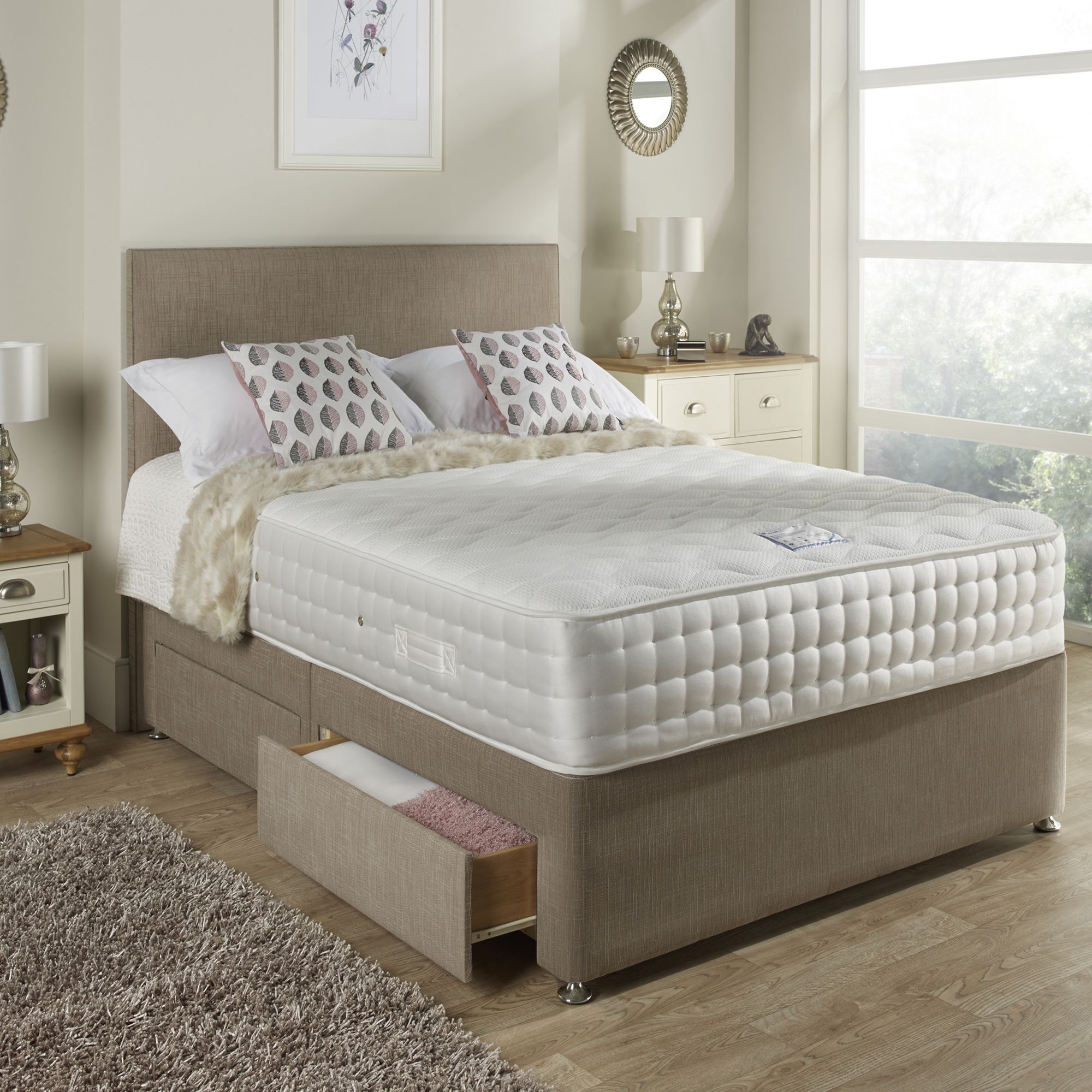 Relyon Aurora Gel Latex Deluxe Double Mattress Mattresses Meubles