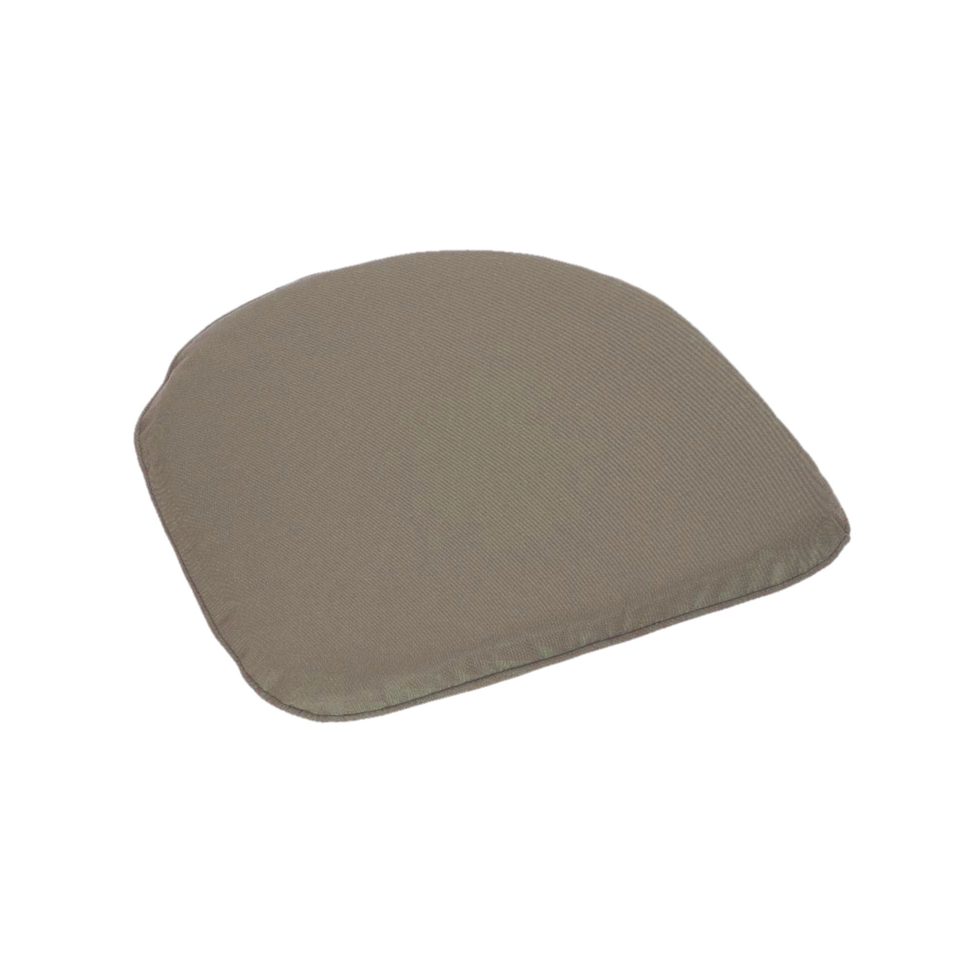 Glencrest Seatex CC Collection 2 D Shaped Seat Pads Pack Taupe