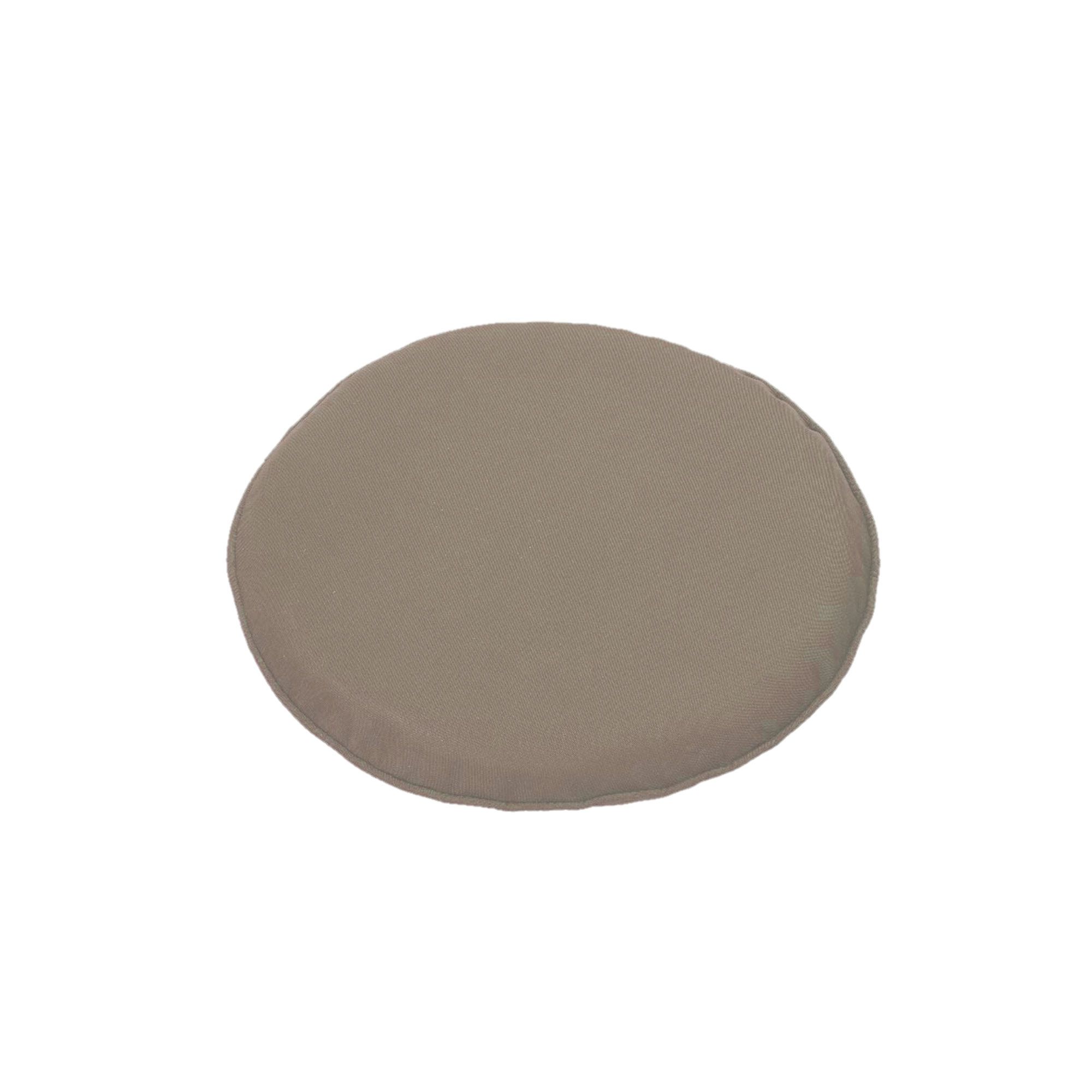 Glencrest Seatex CC Collection 2 Round Seat Pads Pack Taupe Outdoor