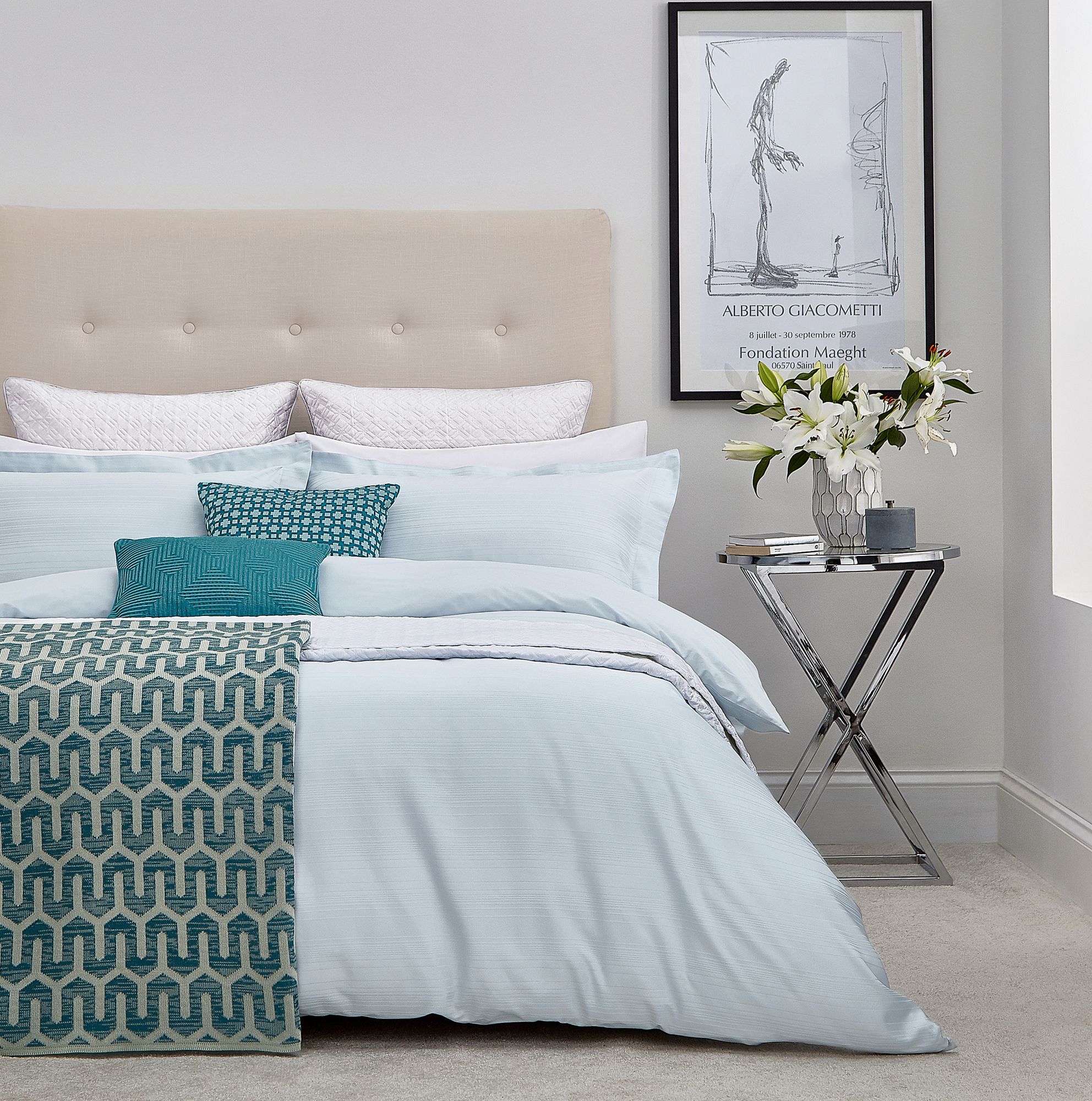 Peacock Blue Hotel Peacock Blue Manila Single Duvet Cover Aqua Duvet