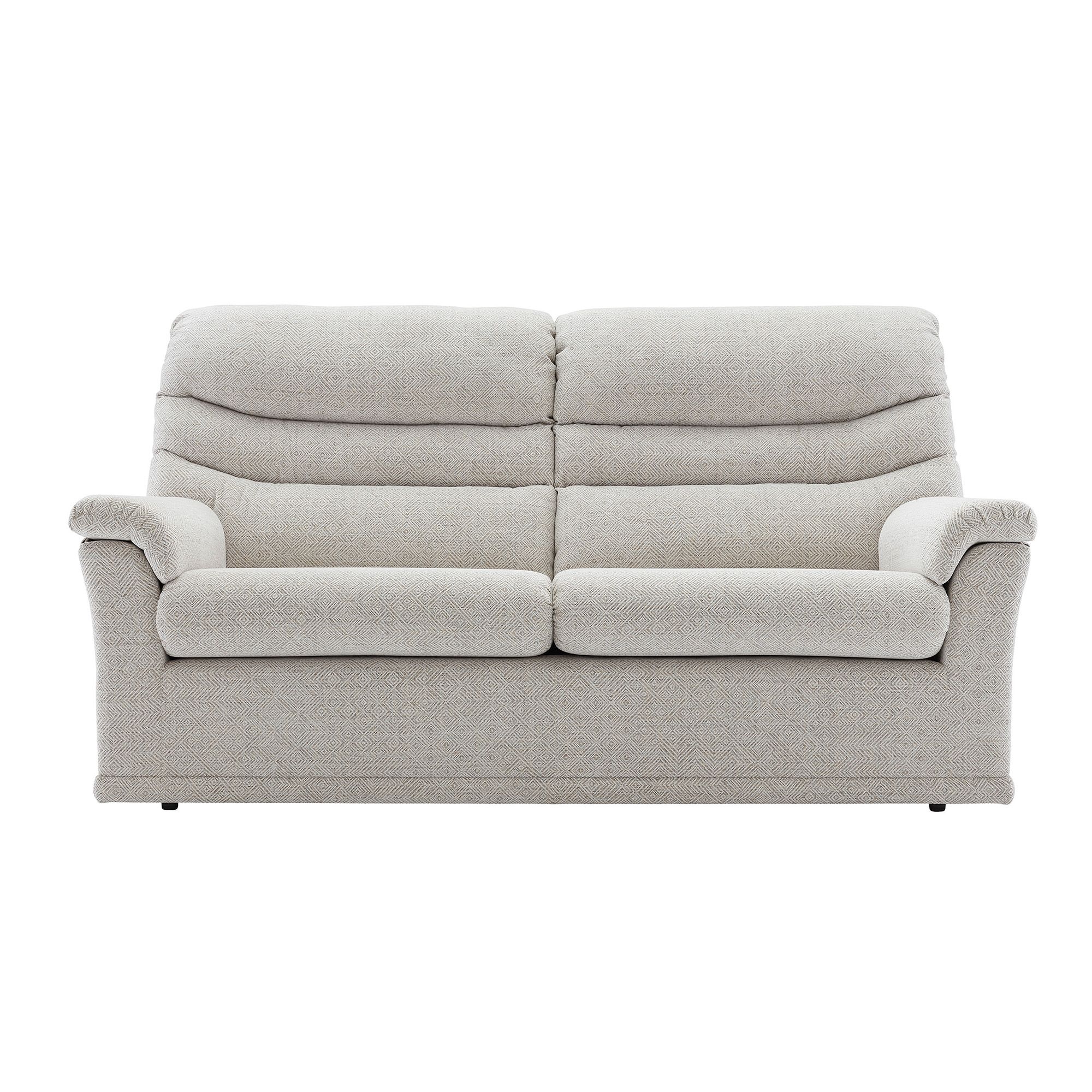 G Plan GPlan Malvern 3 Seater Sofa (2 Back Cushions) Fabric B 3 & 3.