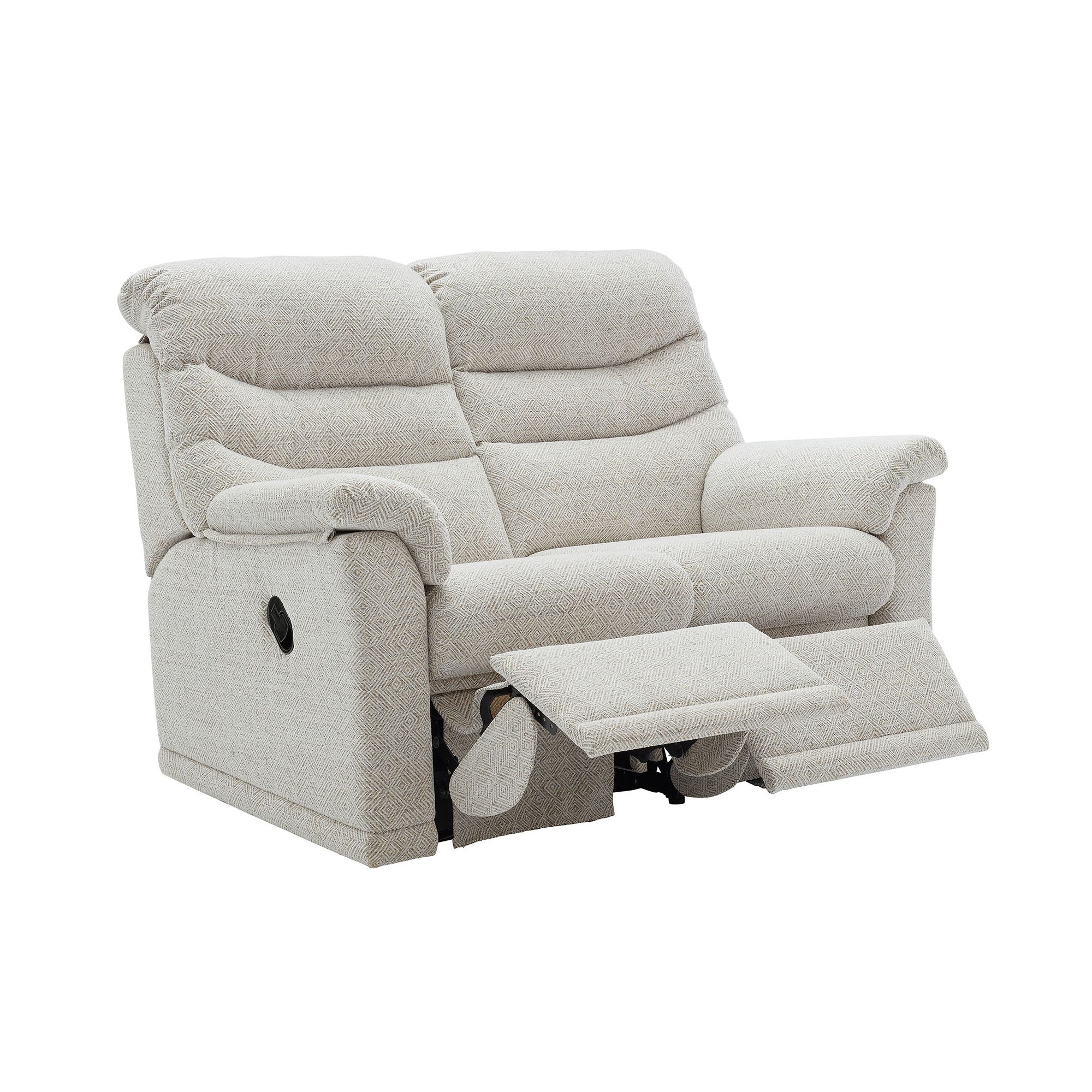 G Plan GPlan Malvern 2 Seater Electric Reclining Sofa Fabric B 2 & 2