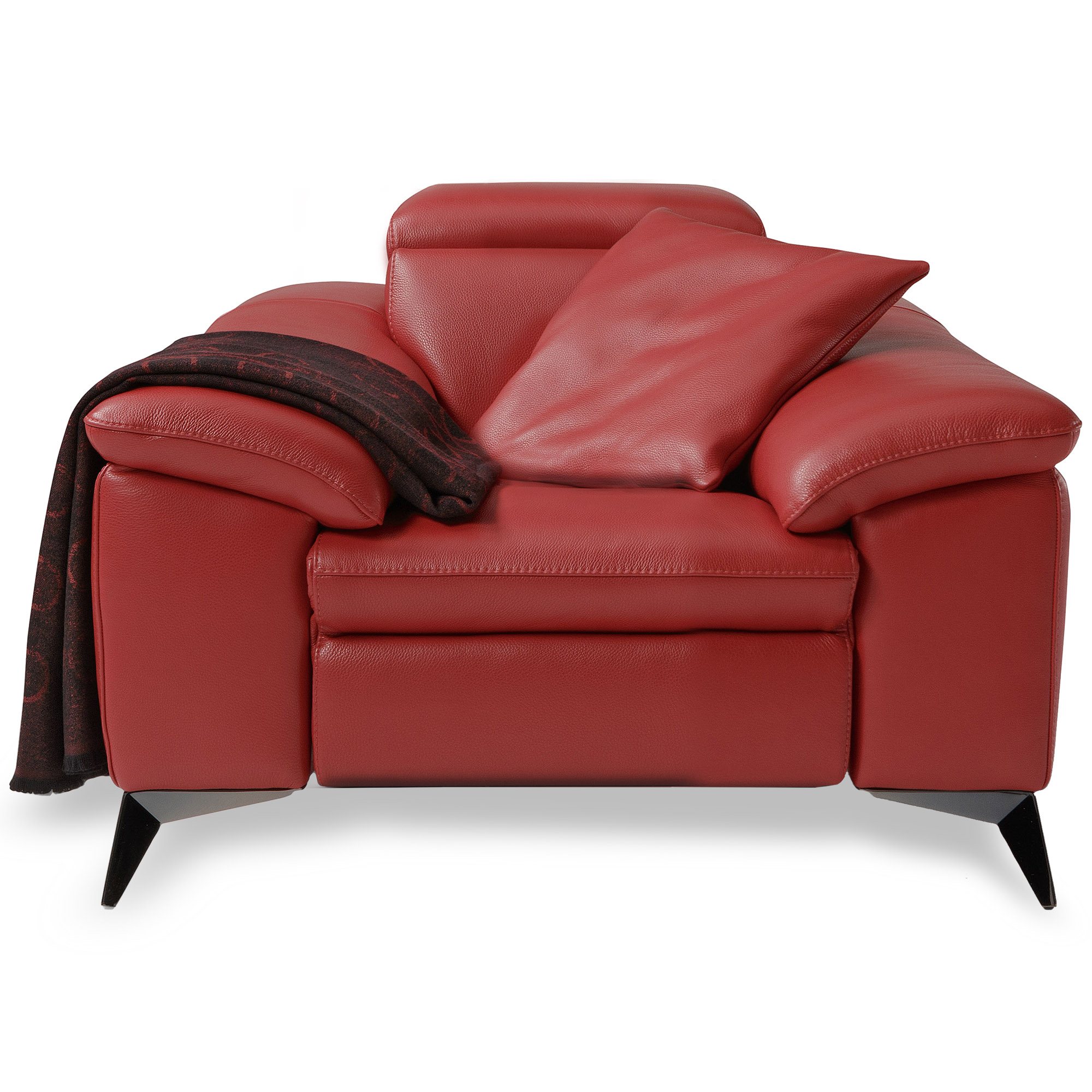 Egoitaliano Martine Electric Reclining Armchair Microfibre Fabric Meubles